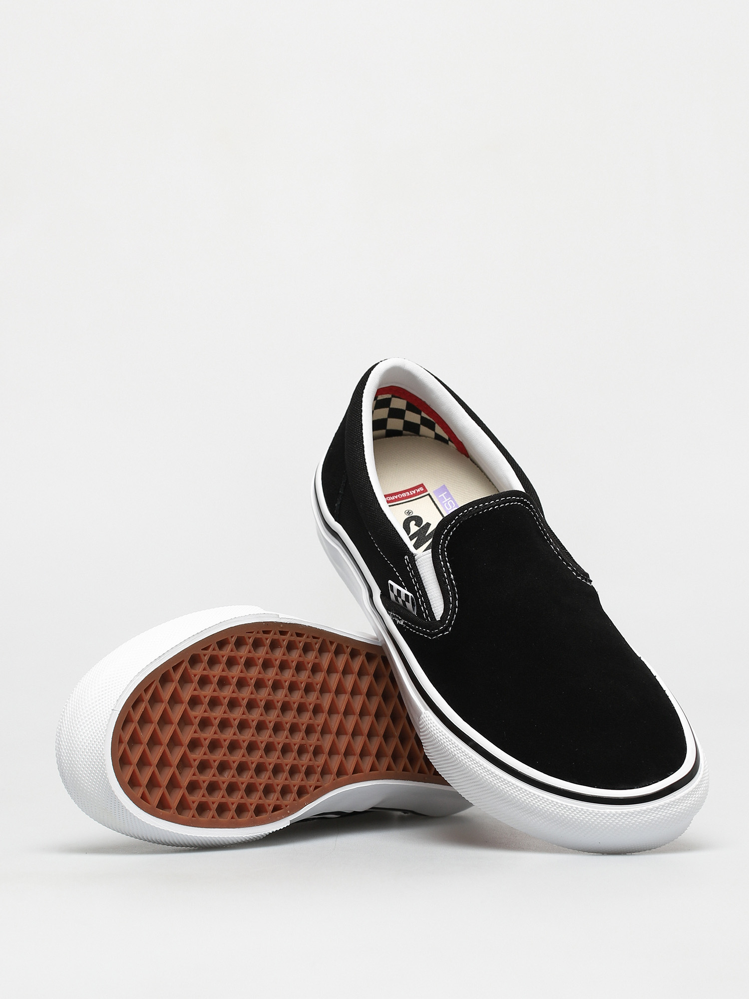 Vans Skate Slip On Shoes (black/white)