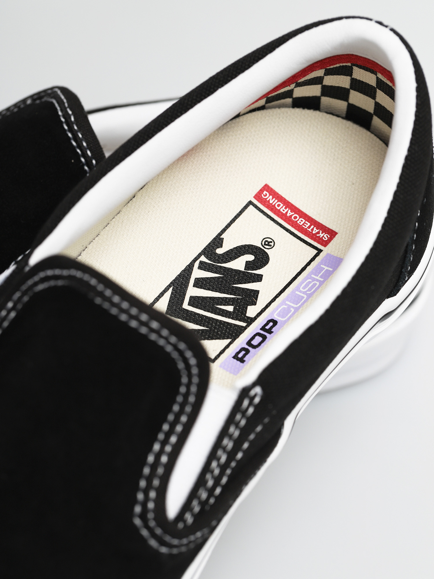 Vans Skate Slip On Schuhe (black/white)