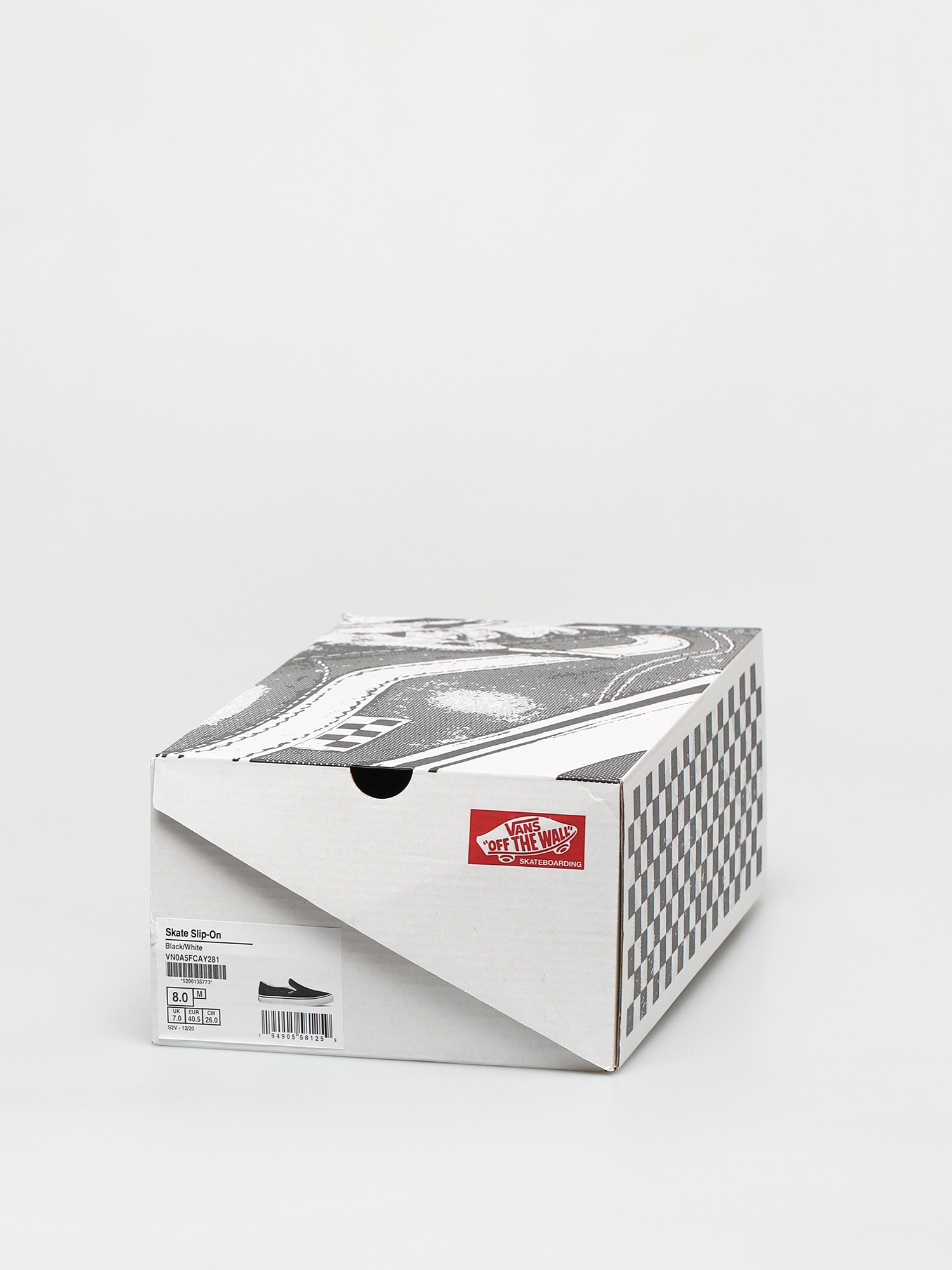 Vans Skate Slip On Schuhe (black/white)