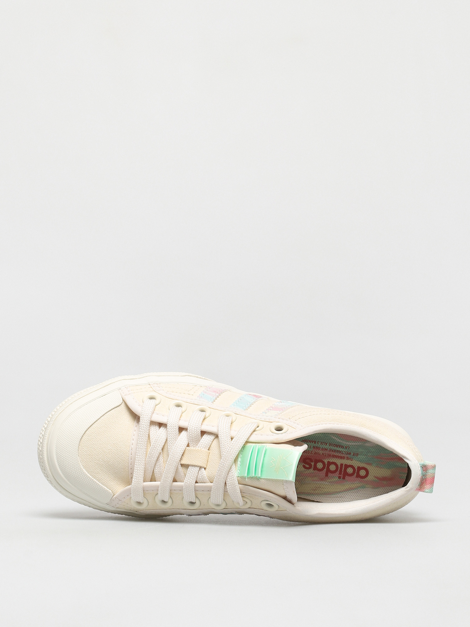 adidas Originals Nizza Platform Schuhe Wmn (cwhite/cwhite/frogrn)