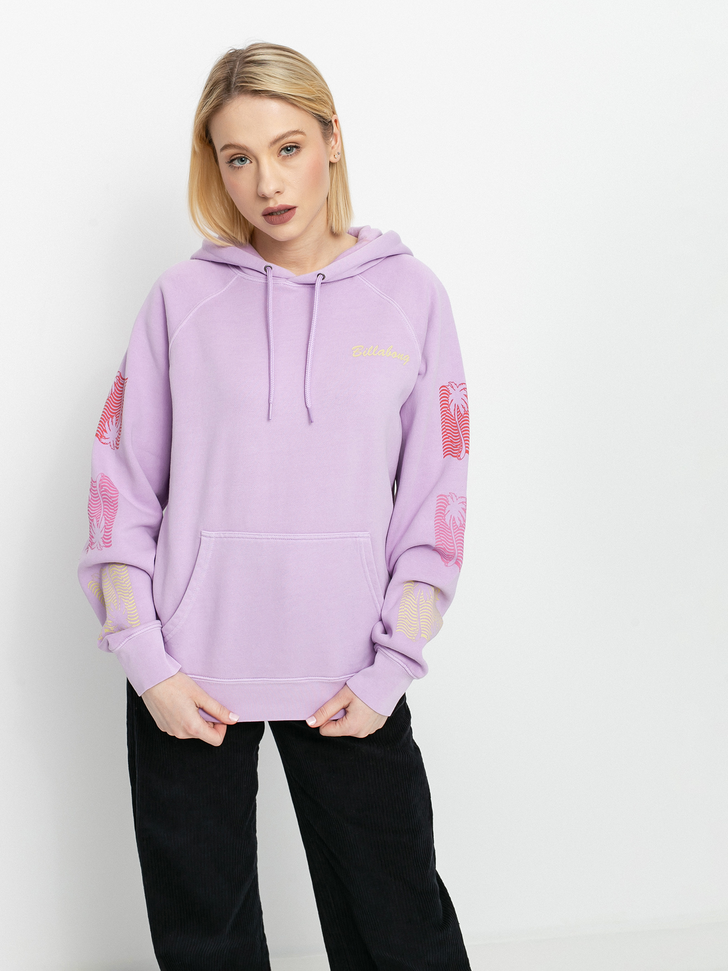 pink billabong hoodie