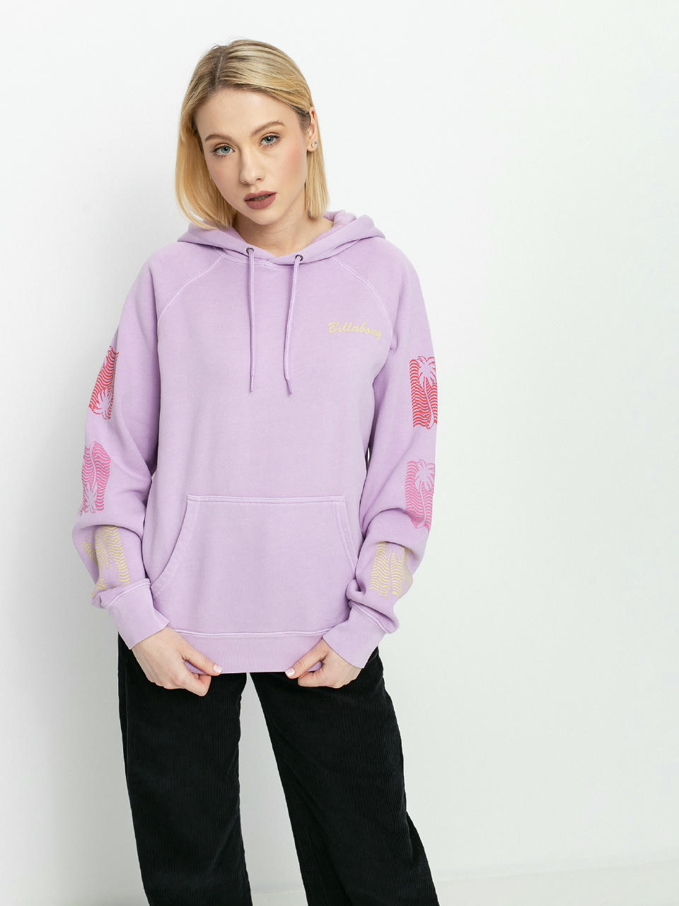 Billabong Catching Waves HD Hoodie Wmn (lit up lilac)