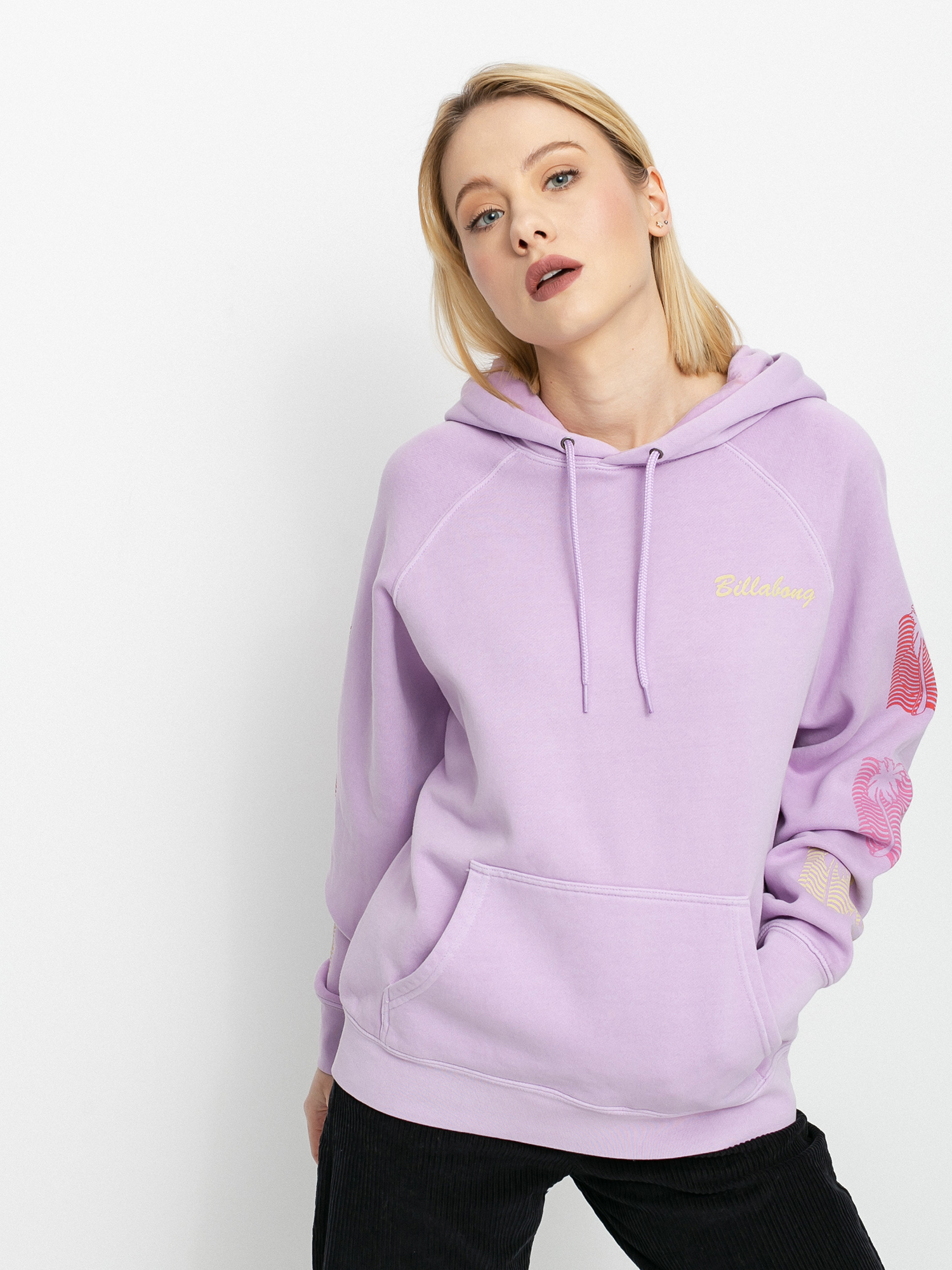 Billabong Catching Waves HD Hoodie Wmn (lit up lilac)