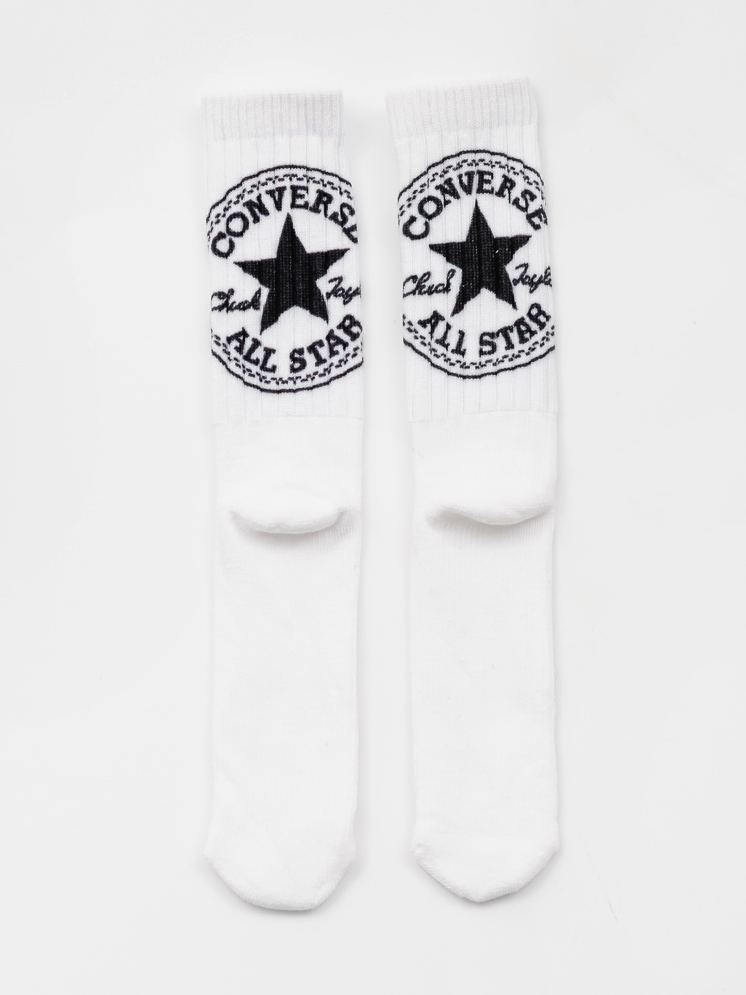 Converse 2Pk Crew 360 Chuck Patch Socken (white/black)