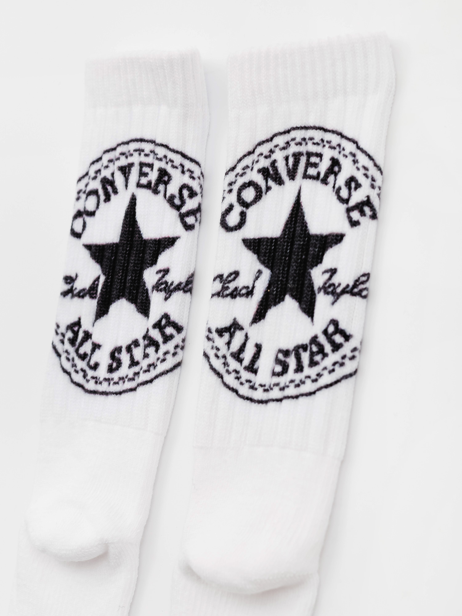 Converse 2Pk Crew 360 Chuck Patch Socken (white/black)
