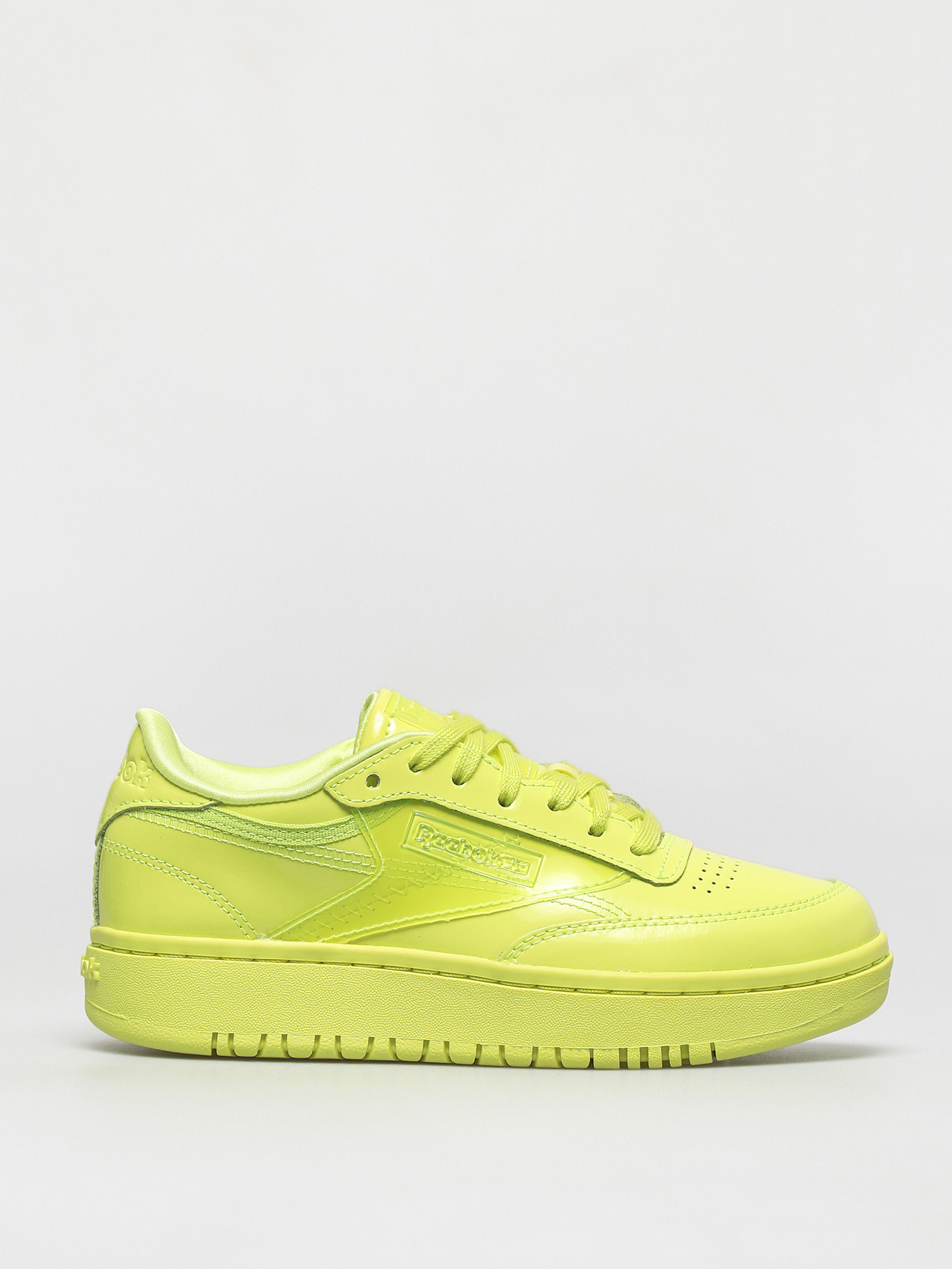Reebok Club C Double Shoes Wmn green (hivigr/hivigr/hivigr)