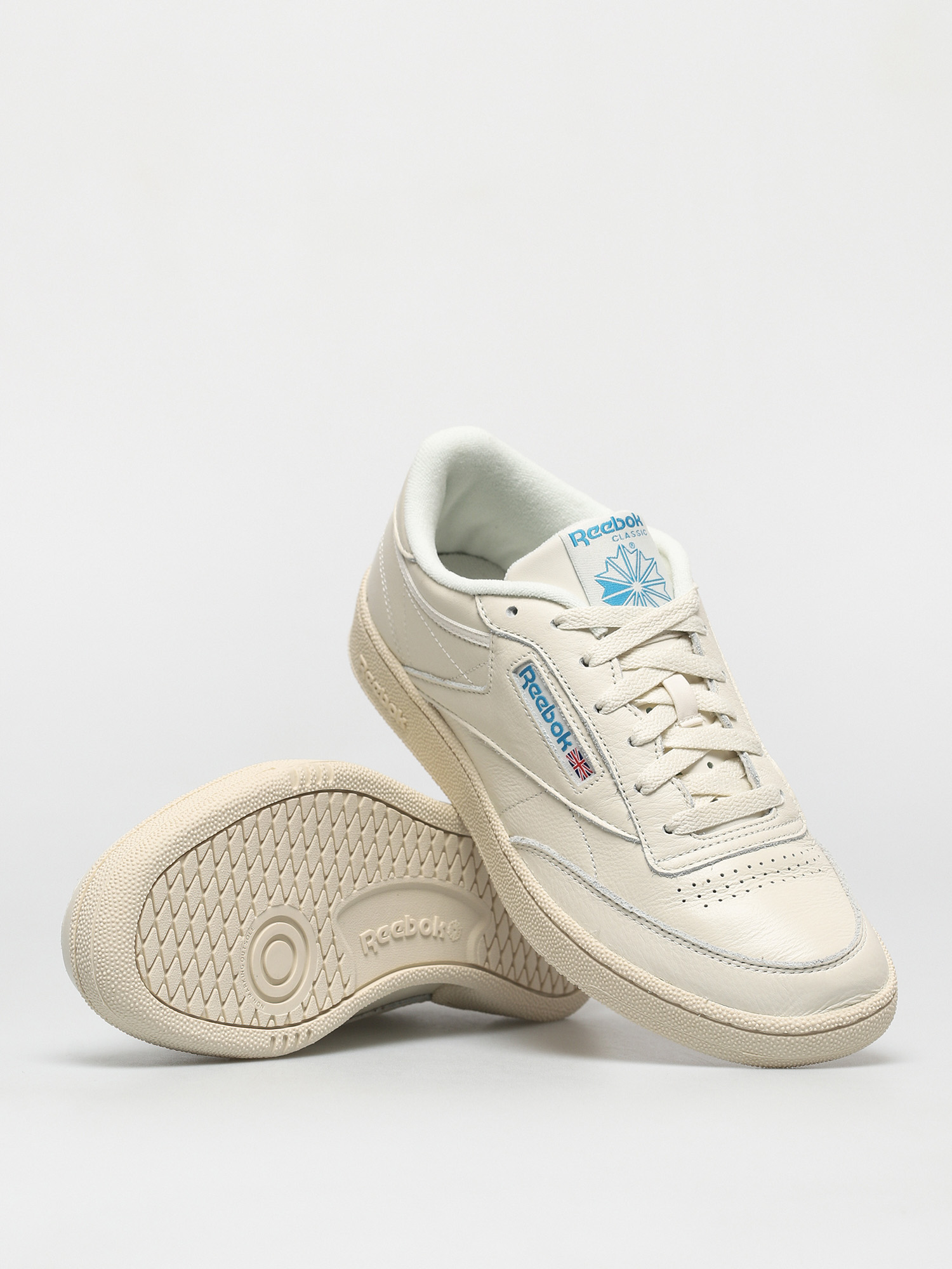 Reebok Club C 85 Mu Schuhe (chalk/paperwhite/cya)