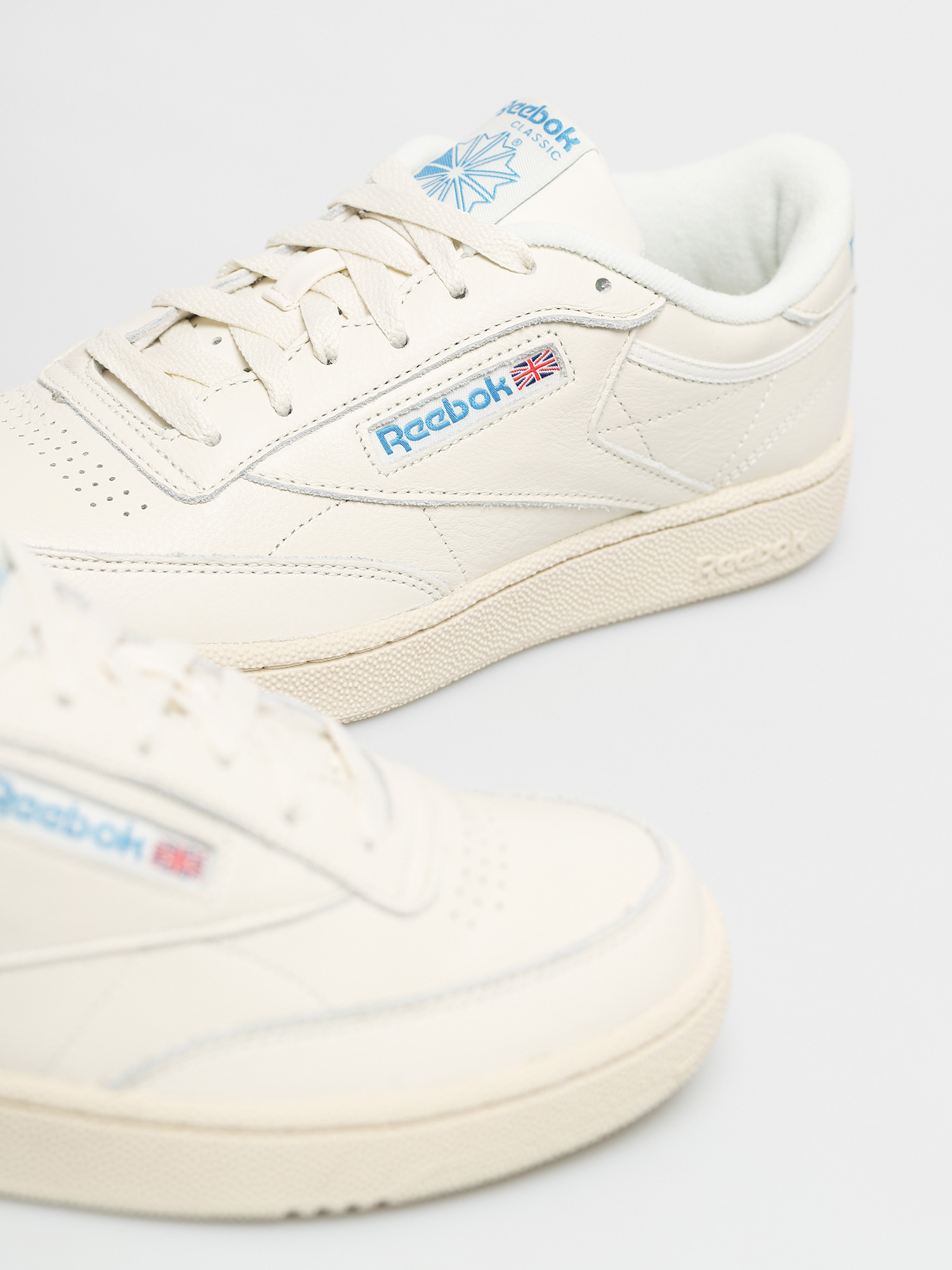 Reebok Club C 85 Mu Schuhe (chalk/paperwhite/cya)