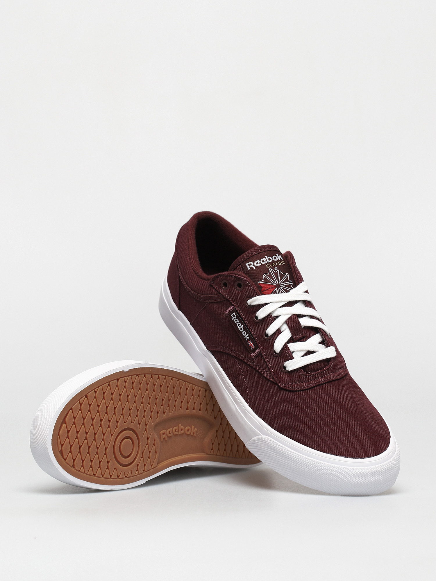 Reebok Club C Coast Shoes (maroon/white/rbkg05)