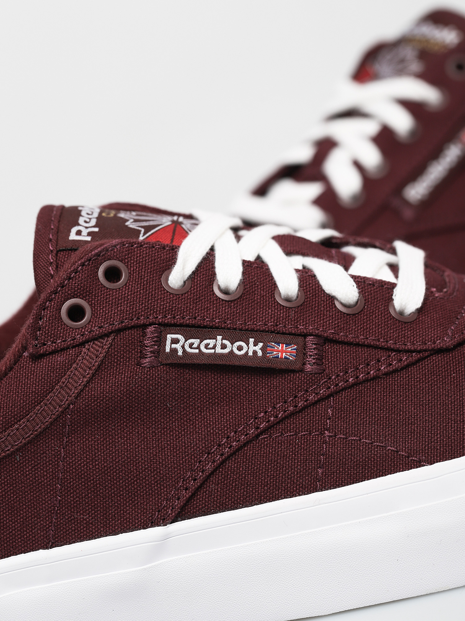 Reebok Club C Coast Shoes (maroon/white/rbkg05)