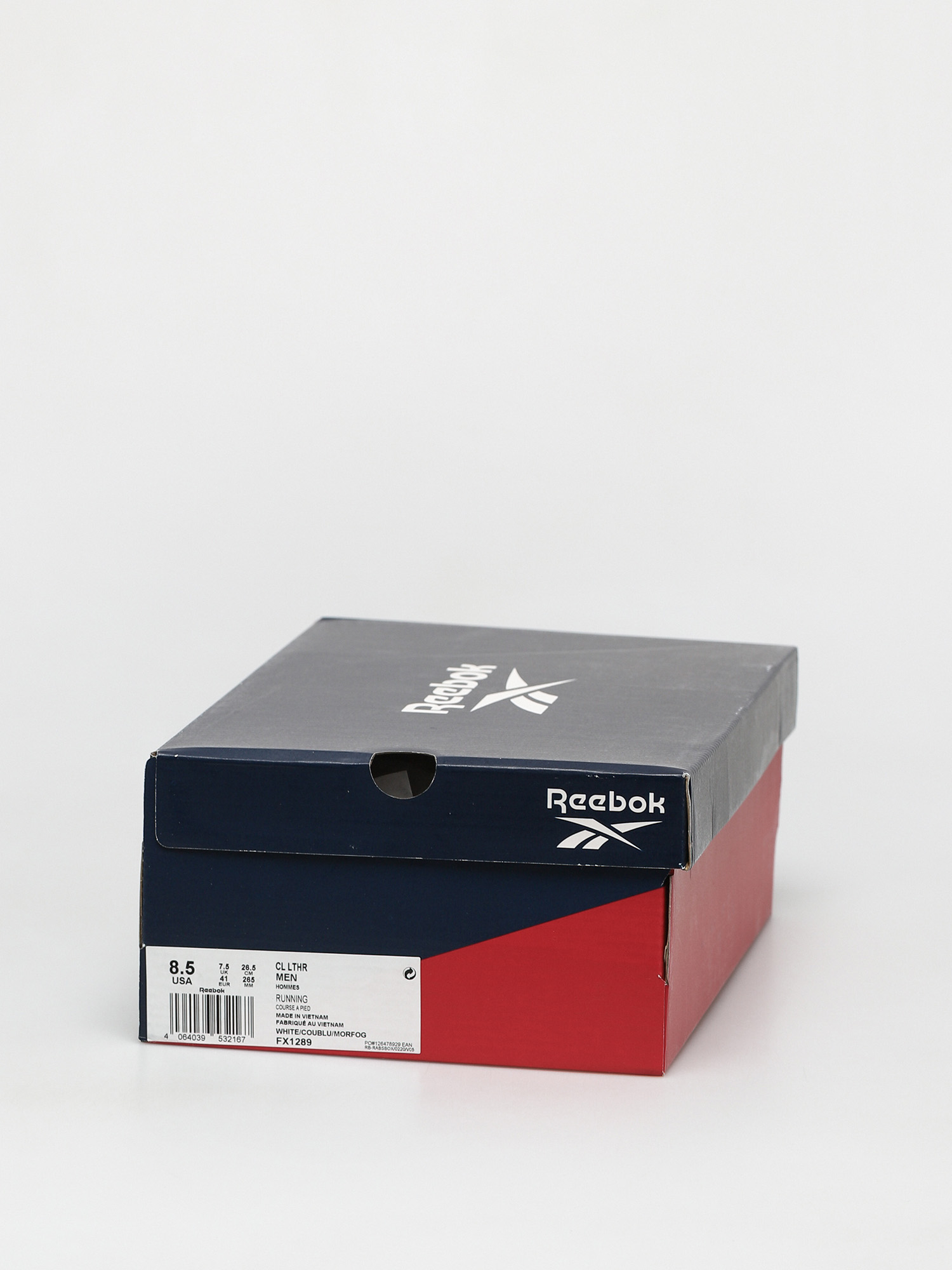 Reebok Cl Lthr Shoes White Coublu Morfog