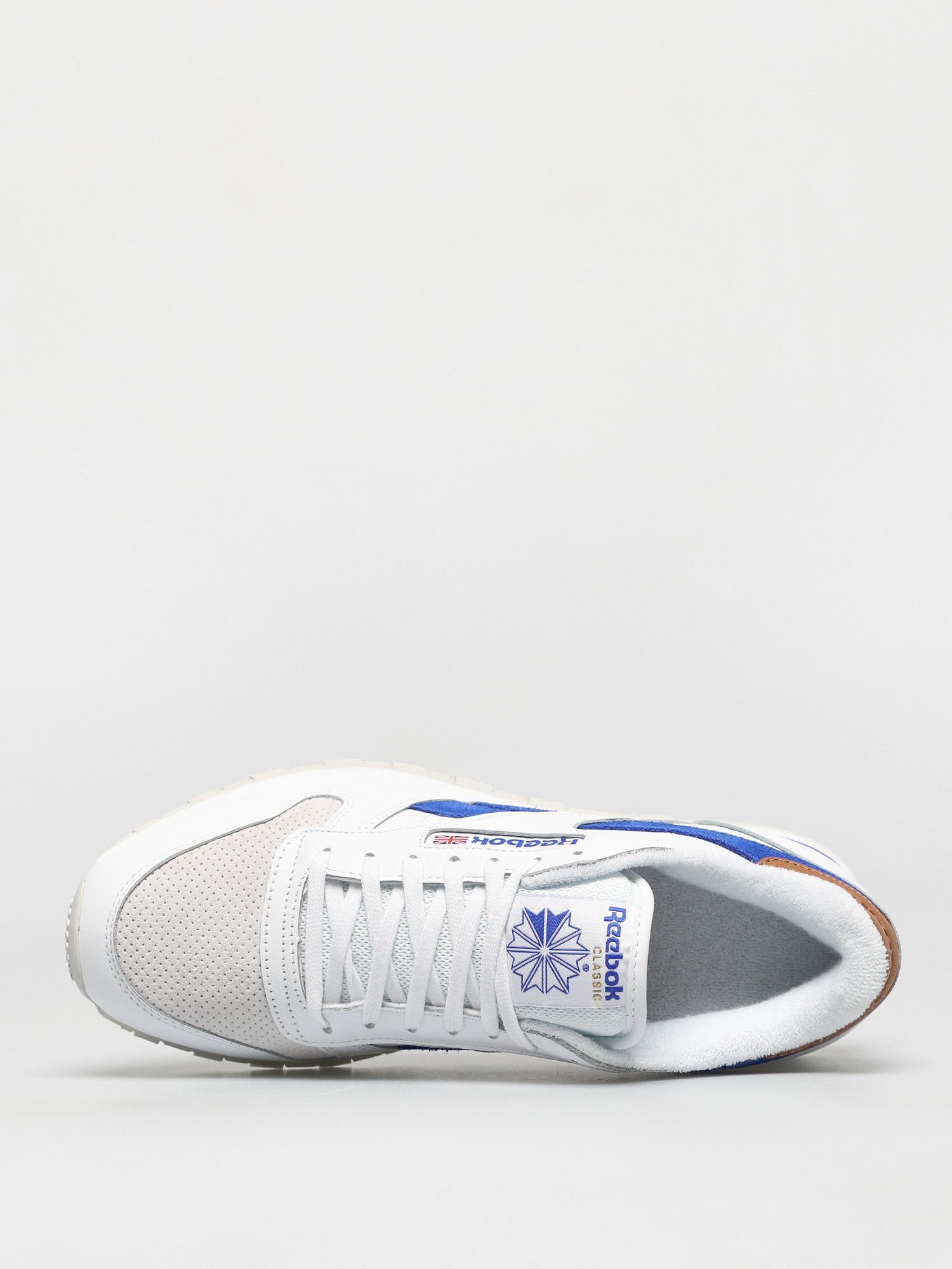 Reebok Cl Lthr Shoes White Coublu Morfog