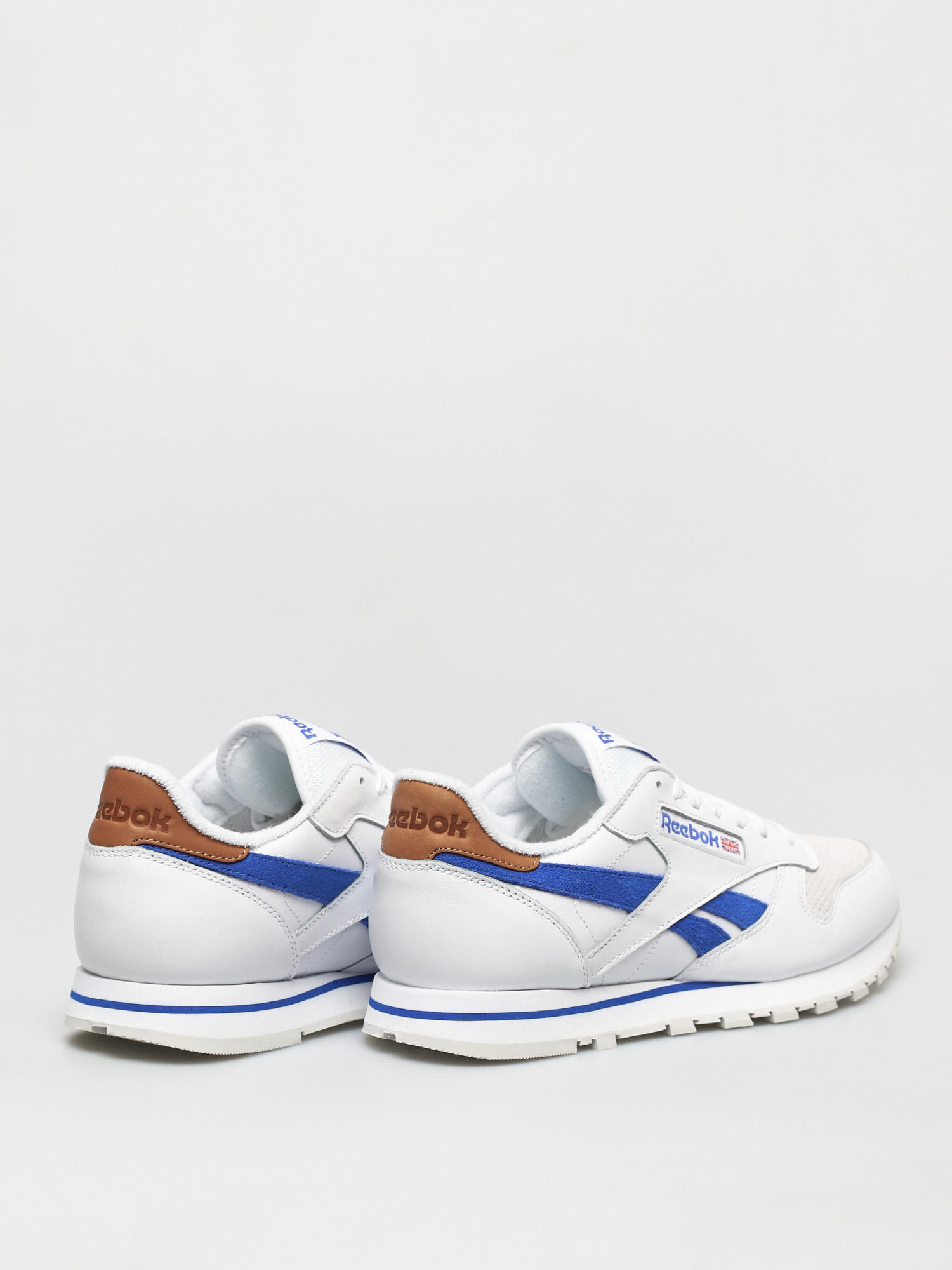 Reebok Cl Lthr Shoes White Coublu Morfog