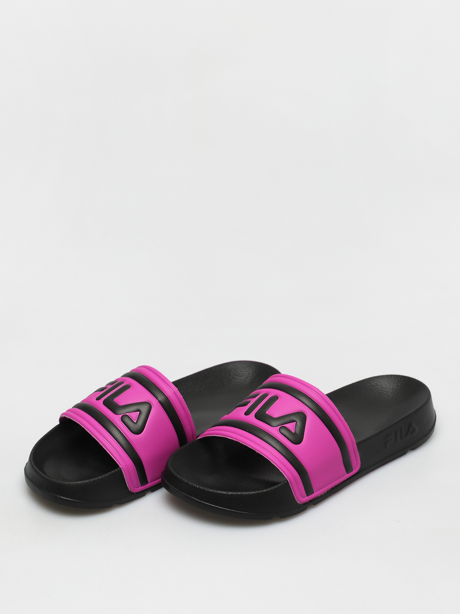 Fila shops slippers zwart