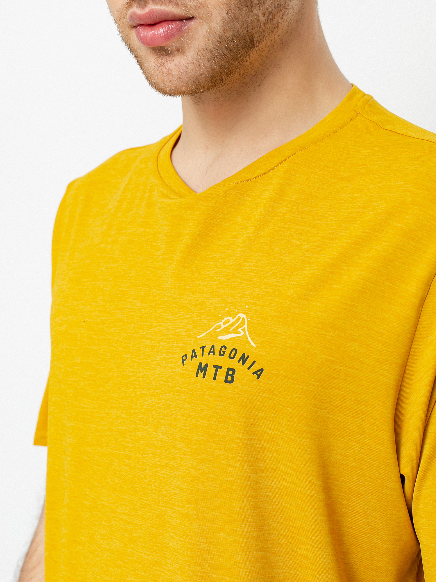 Patagonia Cap Cool Daily Graphic T-shirt (mtb crest/hawk gold x dye)