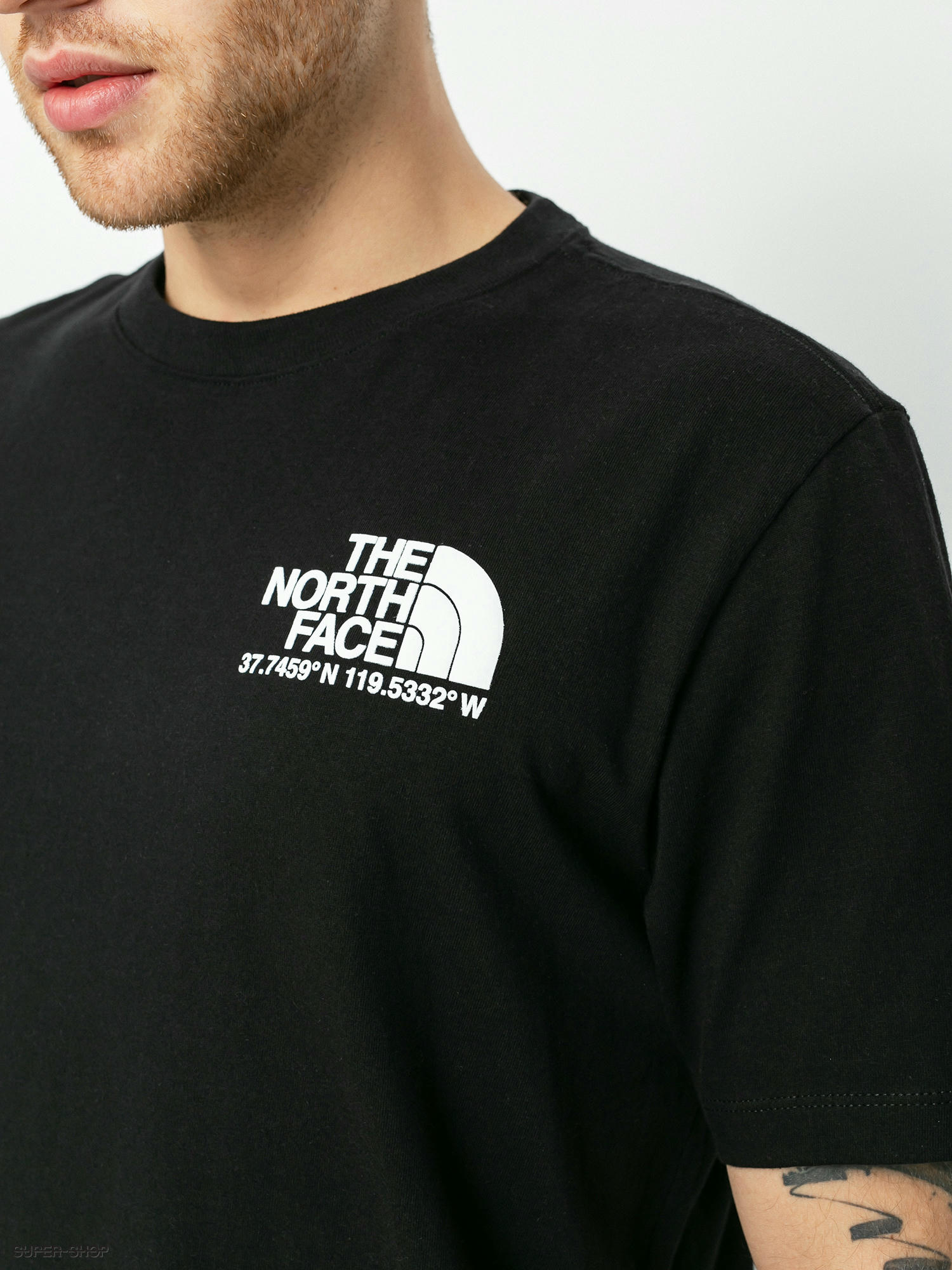 north face coordinates t shirt