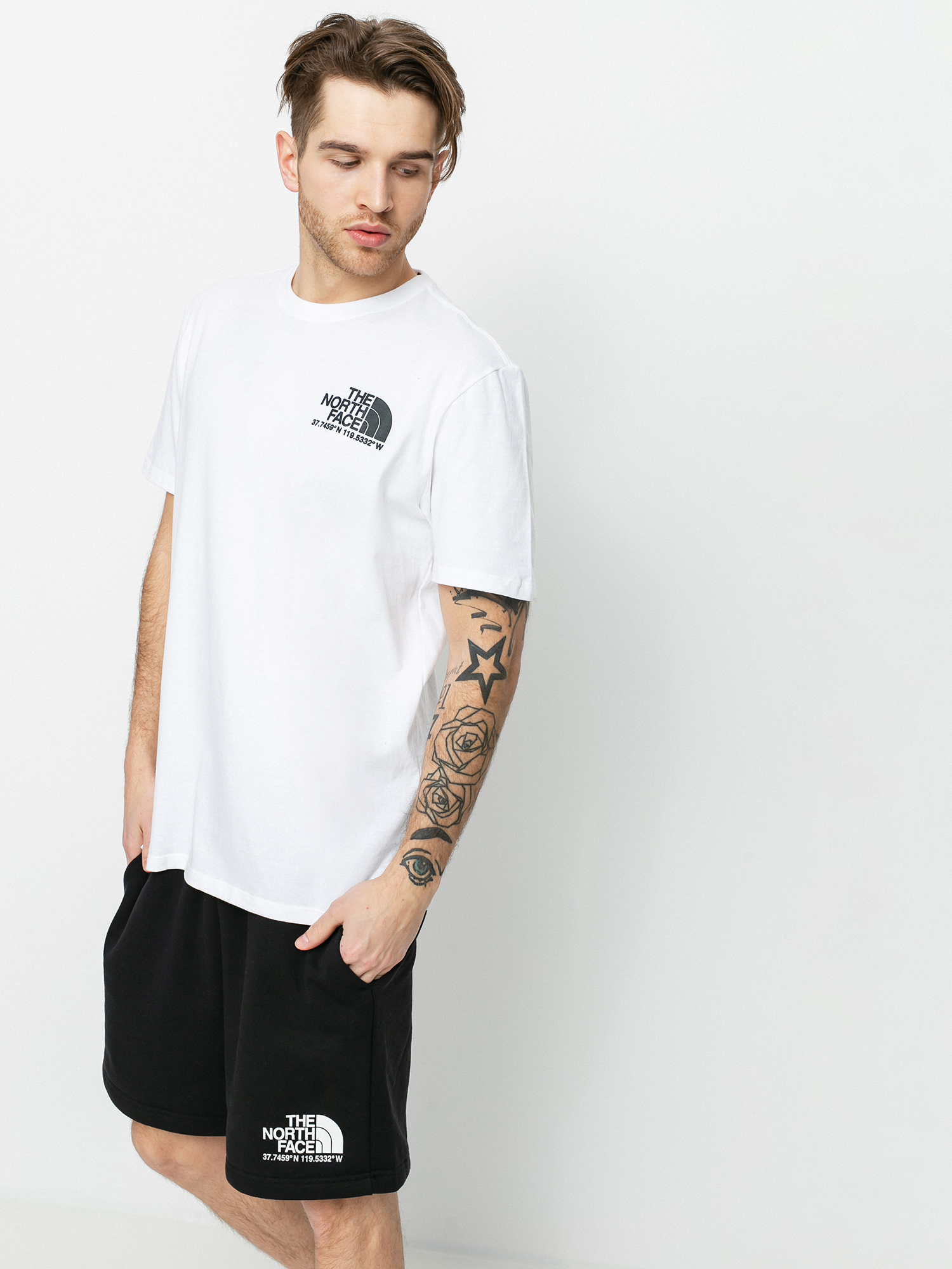 north face coordinates shorts