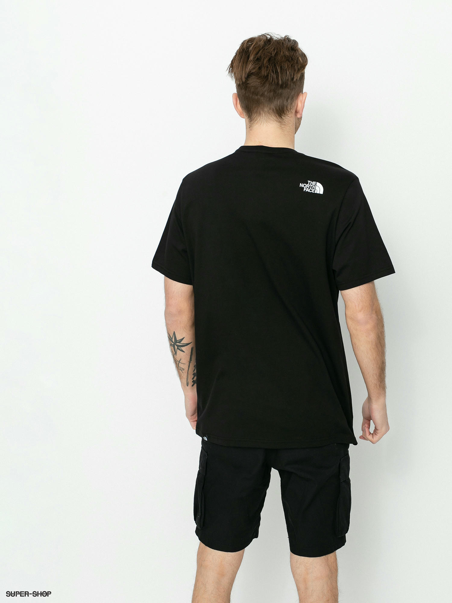 oversized north face t shirt