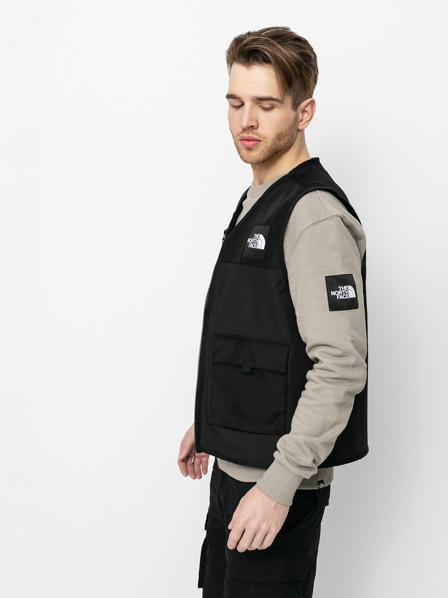 The North Face Black Box Utility Vest Jacket (tnf black)