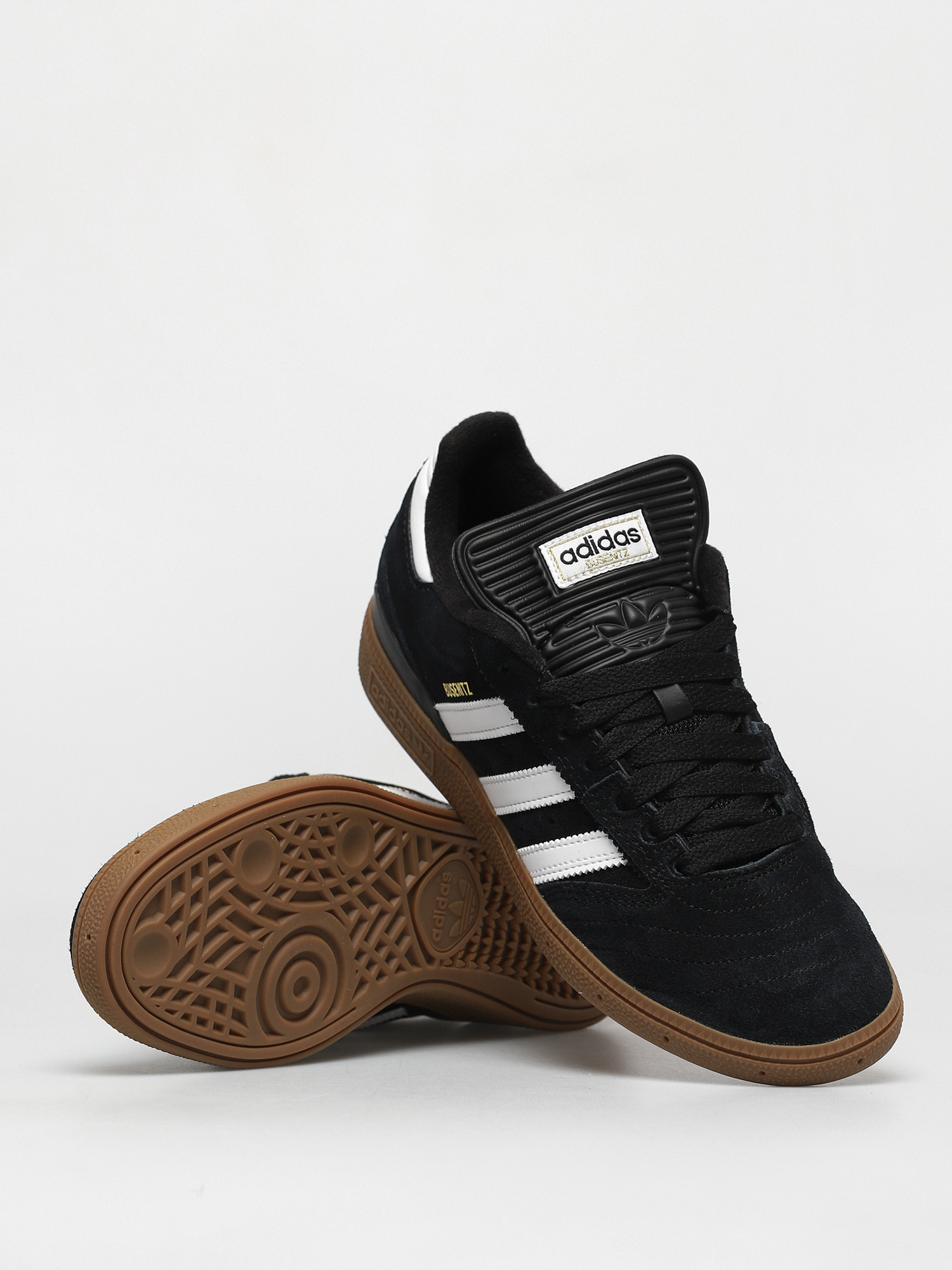 adidas Busenitz Shoes (black1/runwht/metgol)
