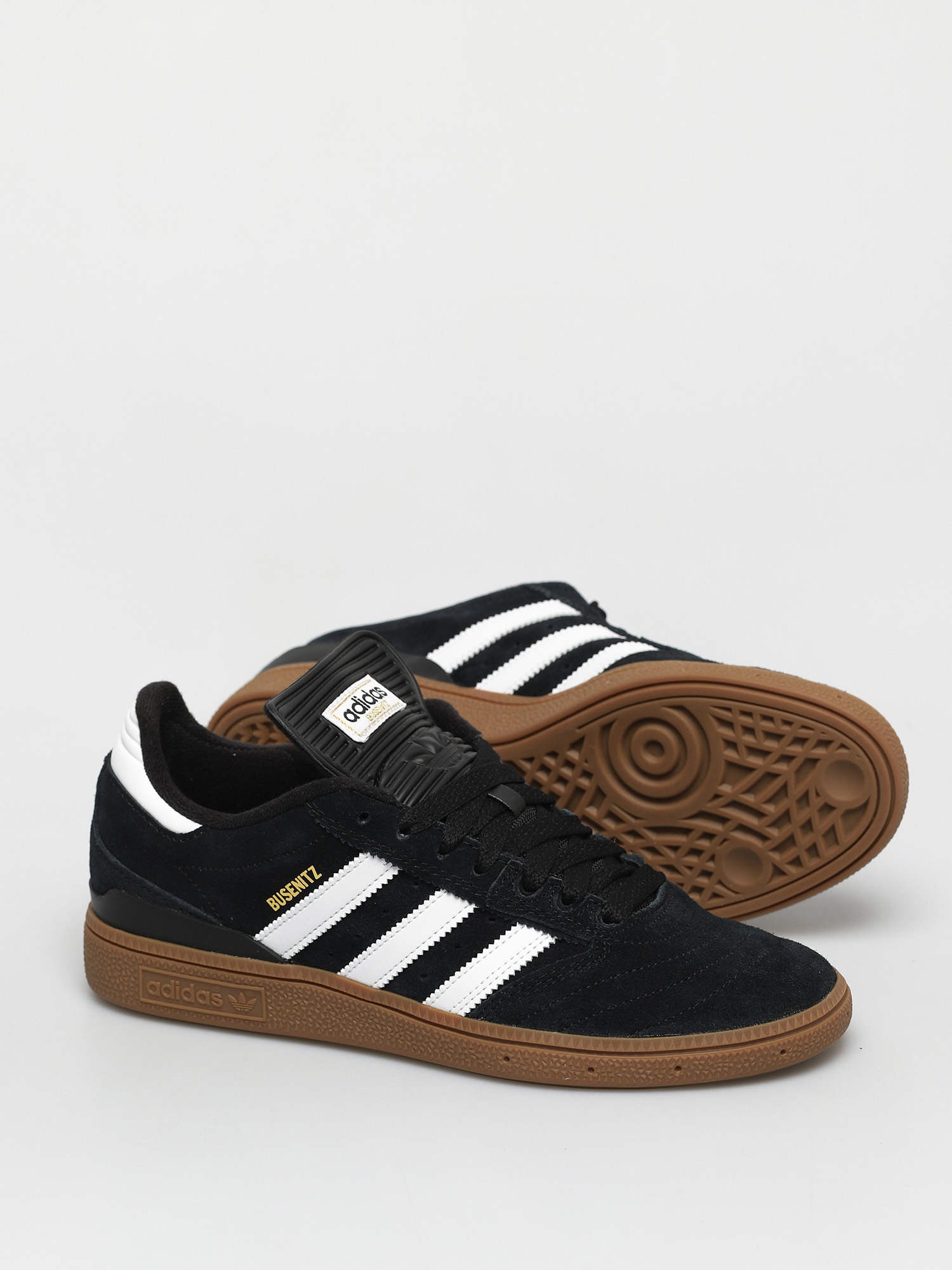 black white and brown adidas