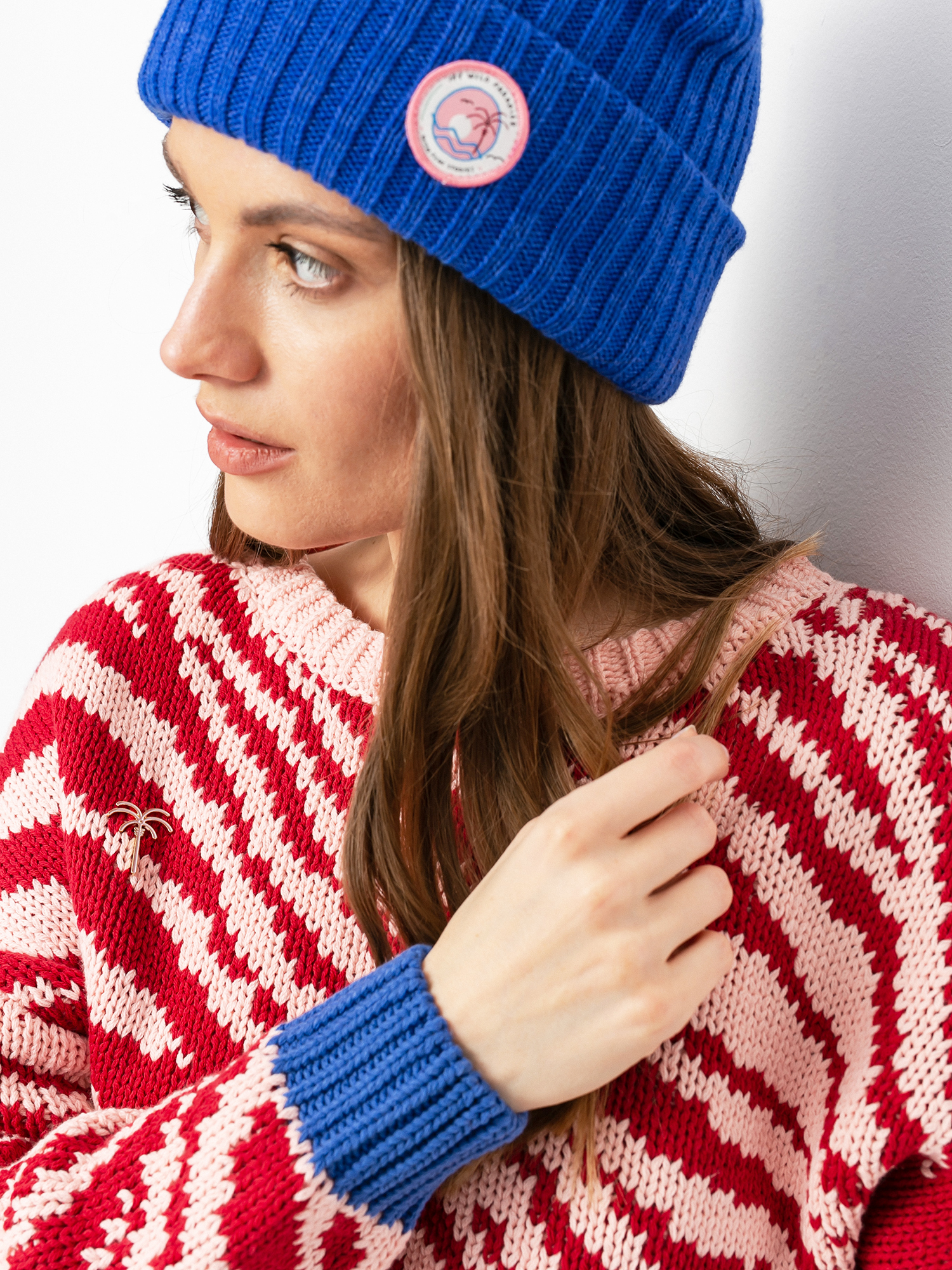Femi Stories Pilo Sweater Wmn (pnk zbr)