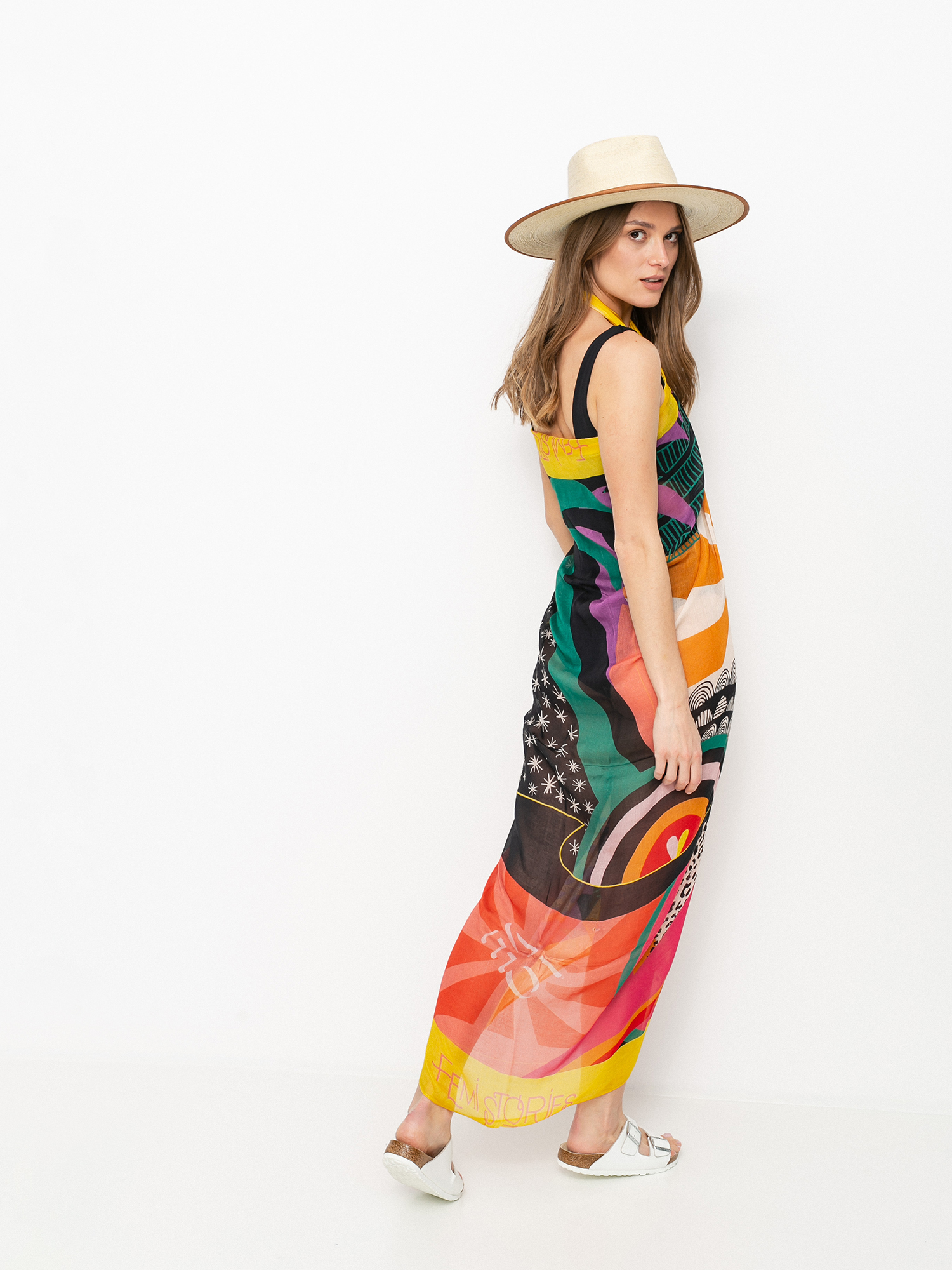 Femi Stories Pareo Natalie Scarf Wmn (fyng)