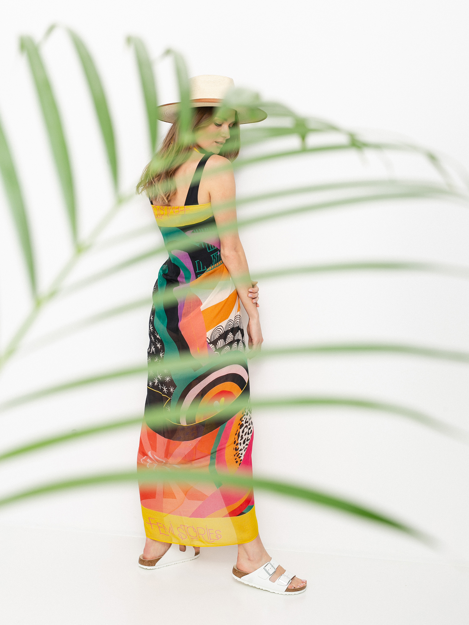 Femi Stories Pareo Natalie Scarf Wmn (fyng)