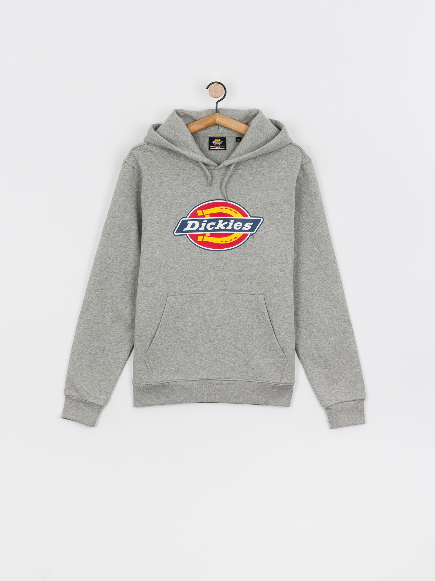 Dickies Icon Logo HD Hoodie (grey melange)