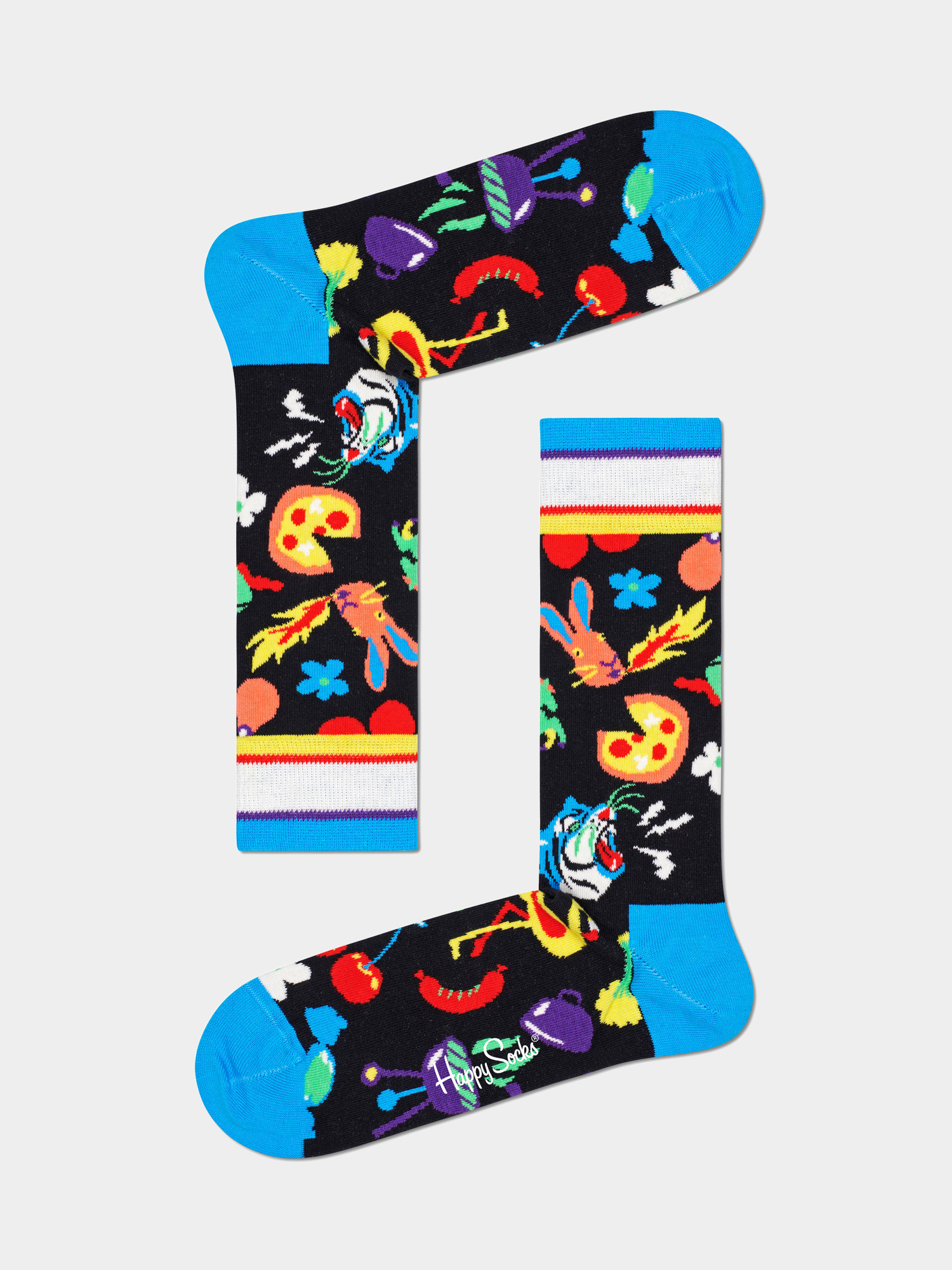 Happy Socks Summer Socks (black/blue)