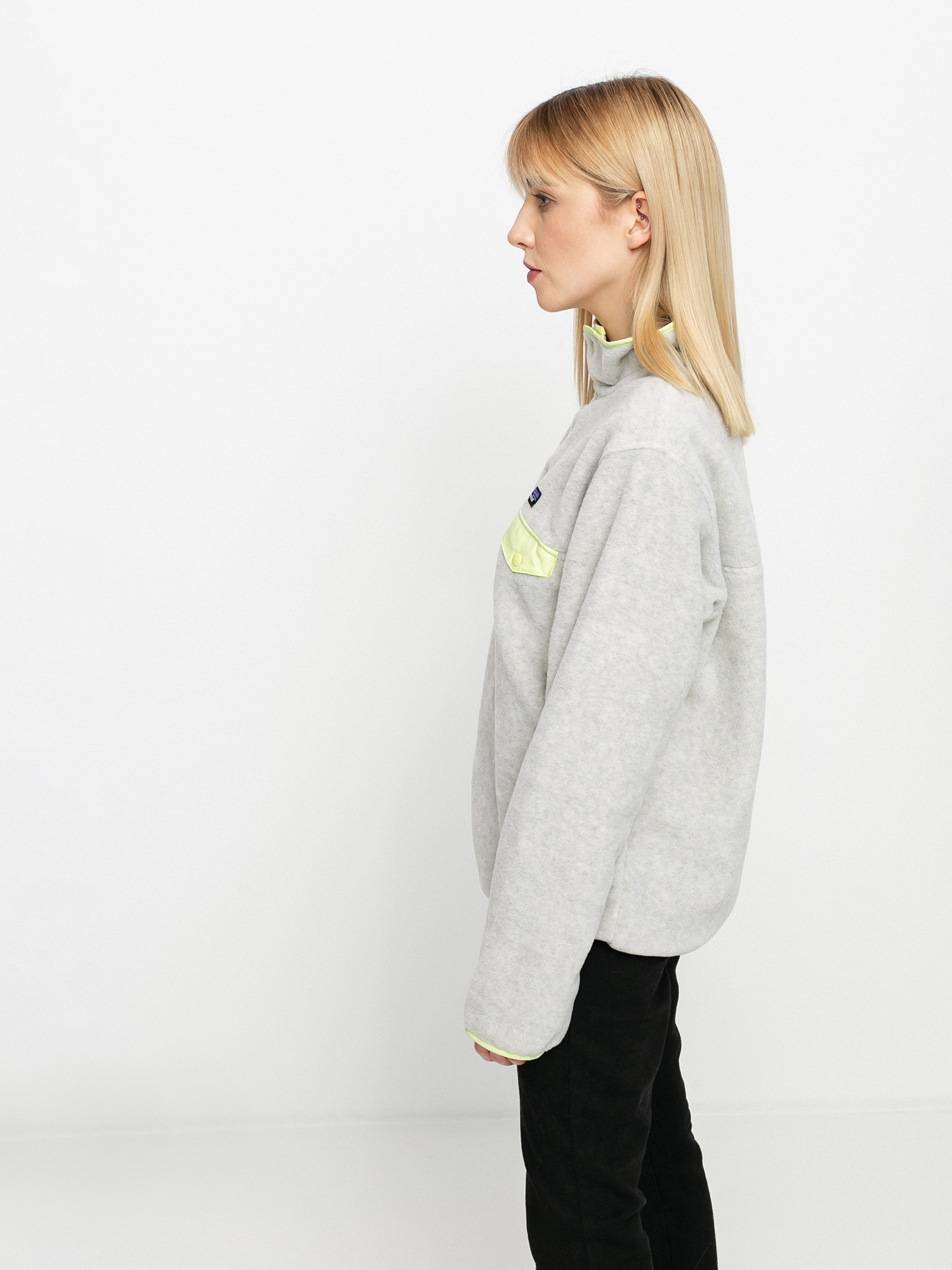 Patagonia Lightweight Synchilla Snap T Fleece Wmn yellow