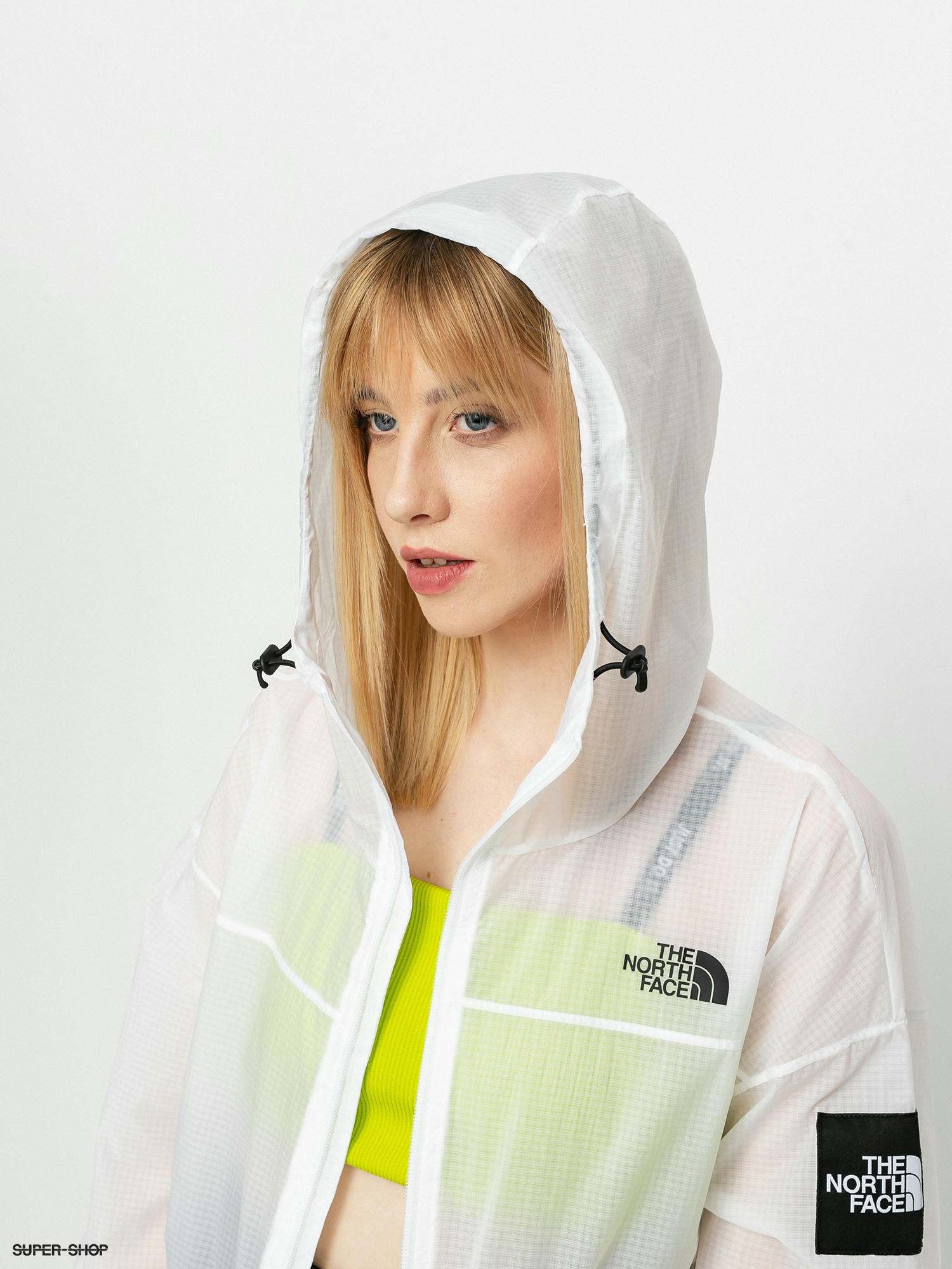 the north face black and white jacket