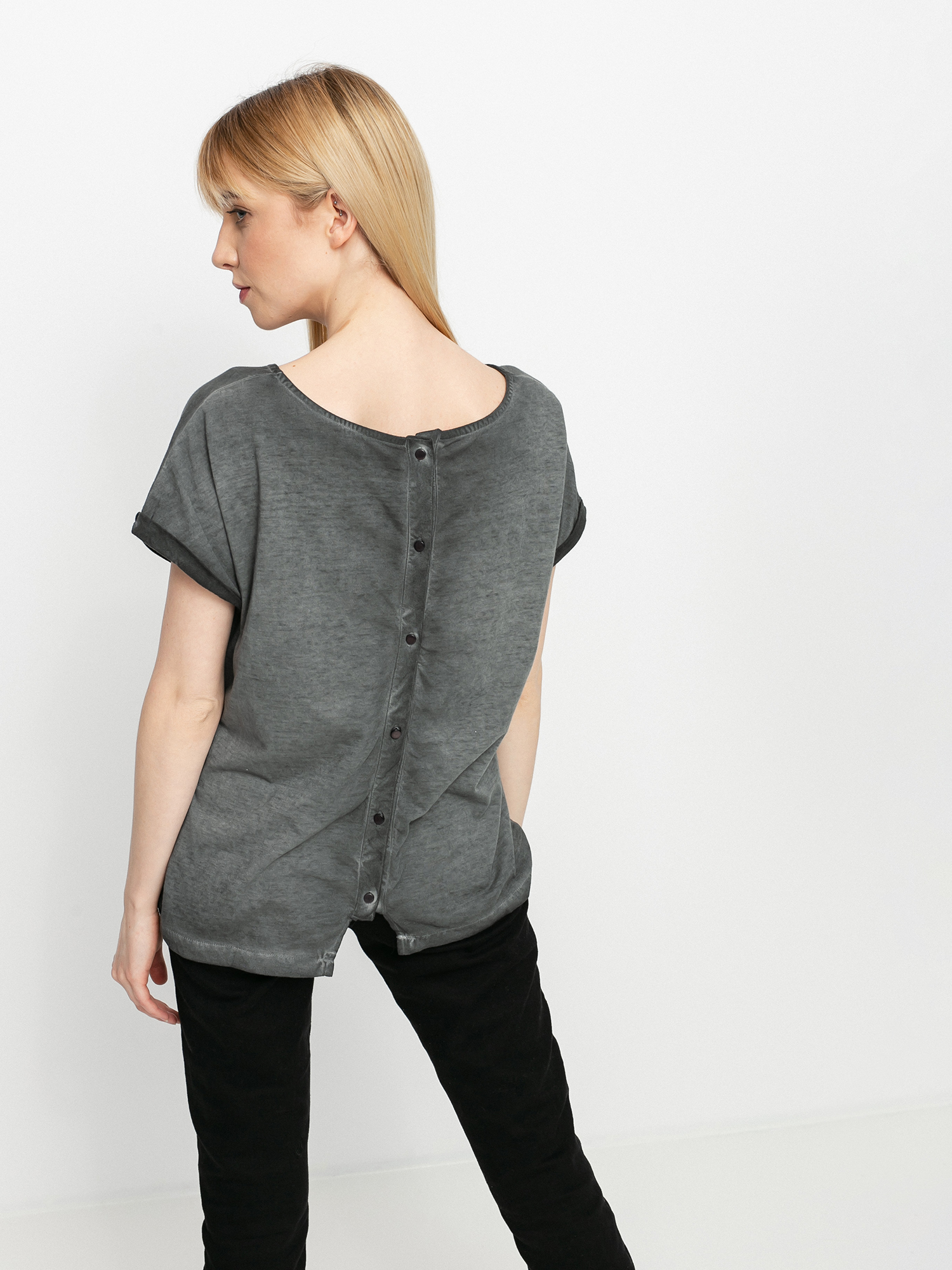 Roxy Summertime Happiness T-shirt Wmn (anthracite)