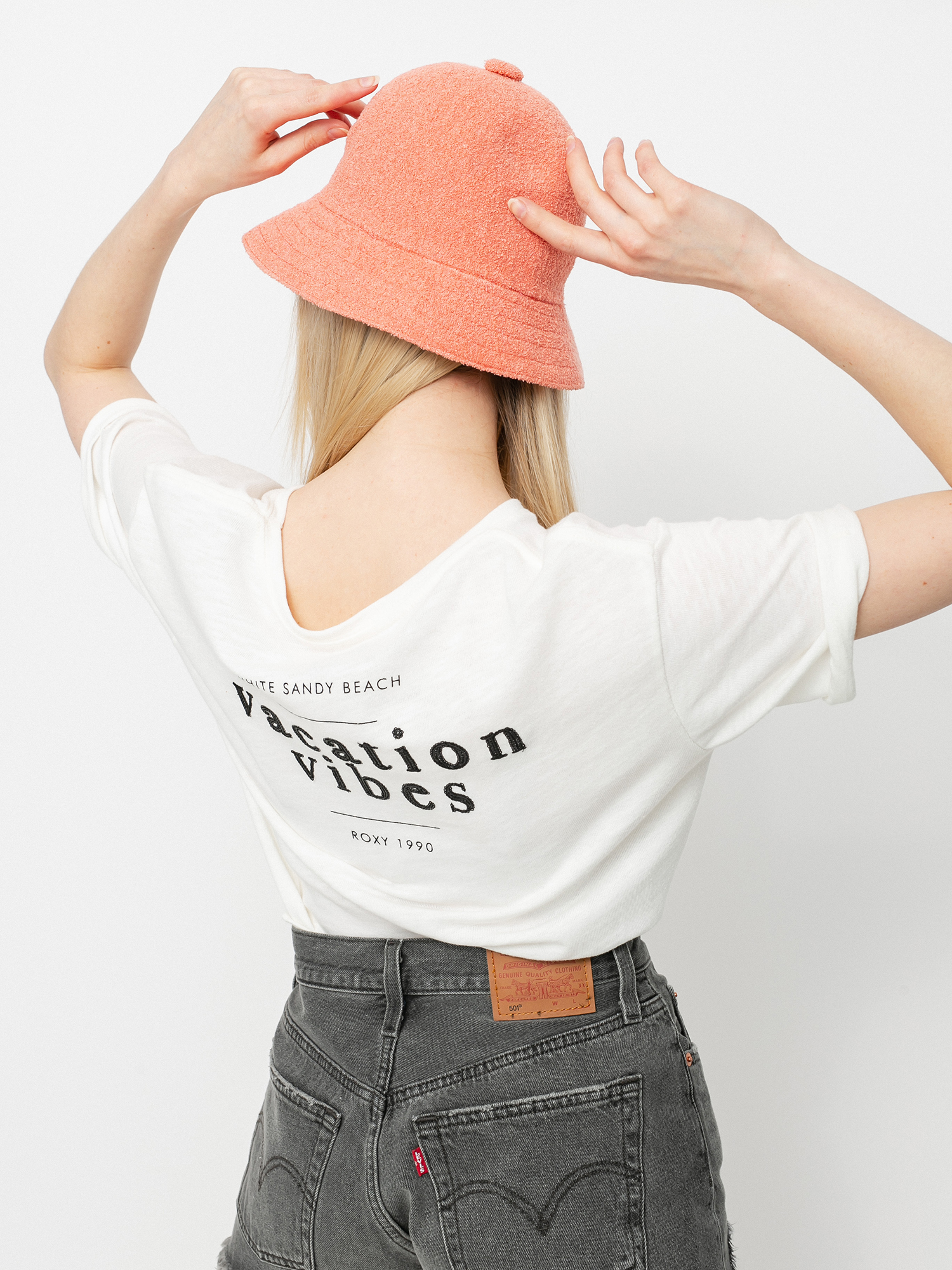 Roxy Follow Me To The Beach C T-shirt Wmn (snow white)