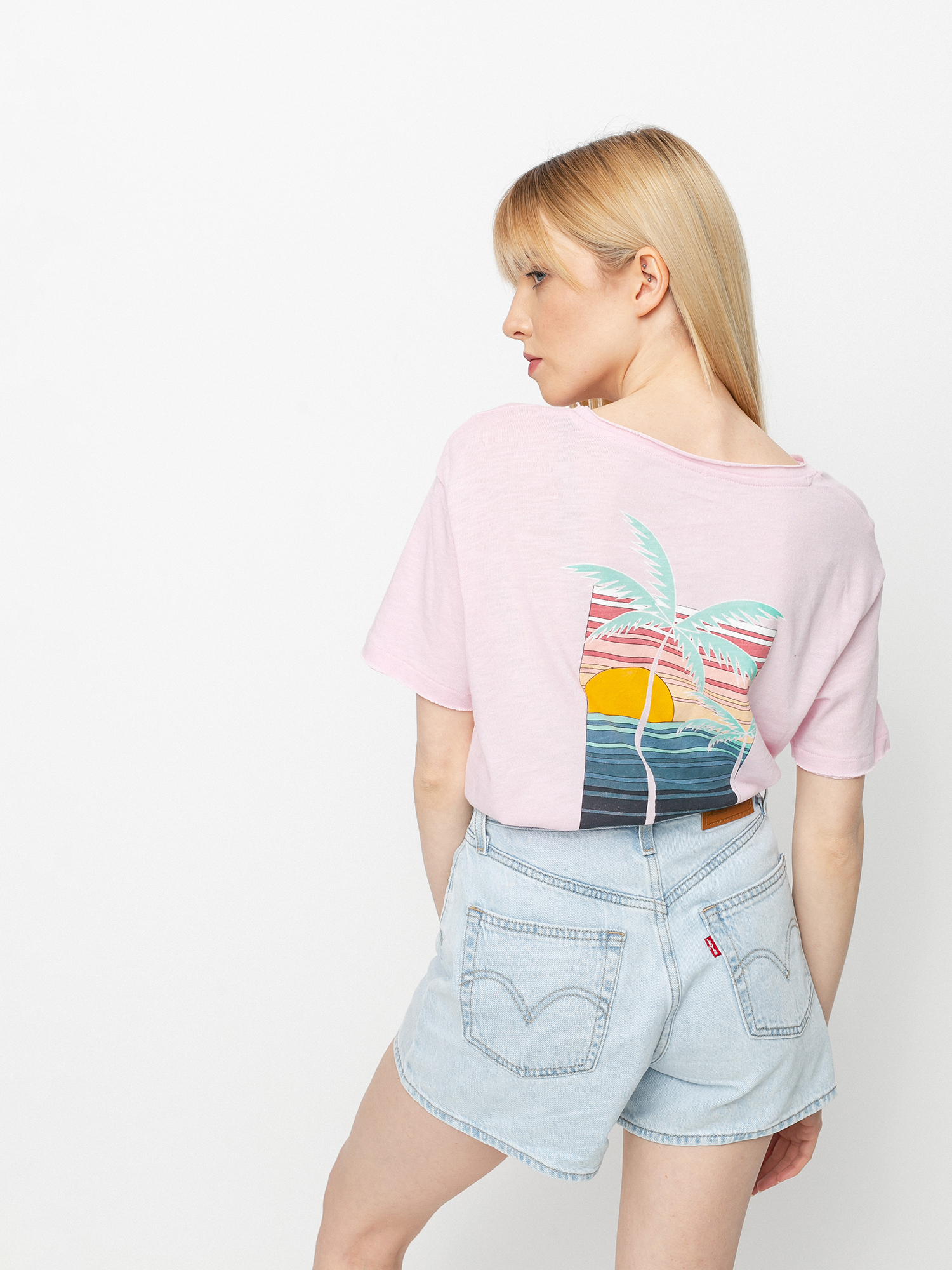 Roxy Star Solar A T-shirt Wmn (pink mist)