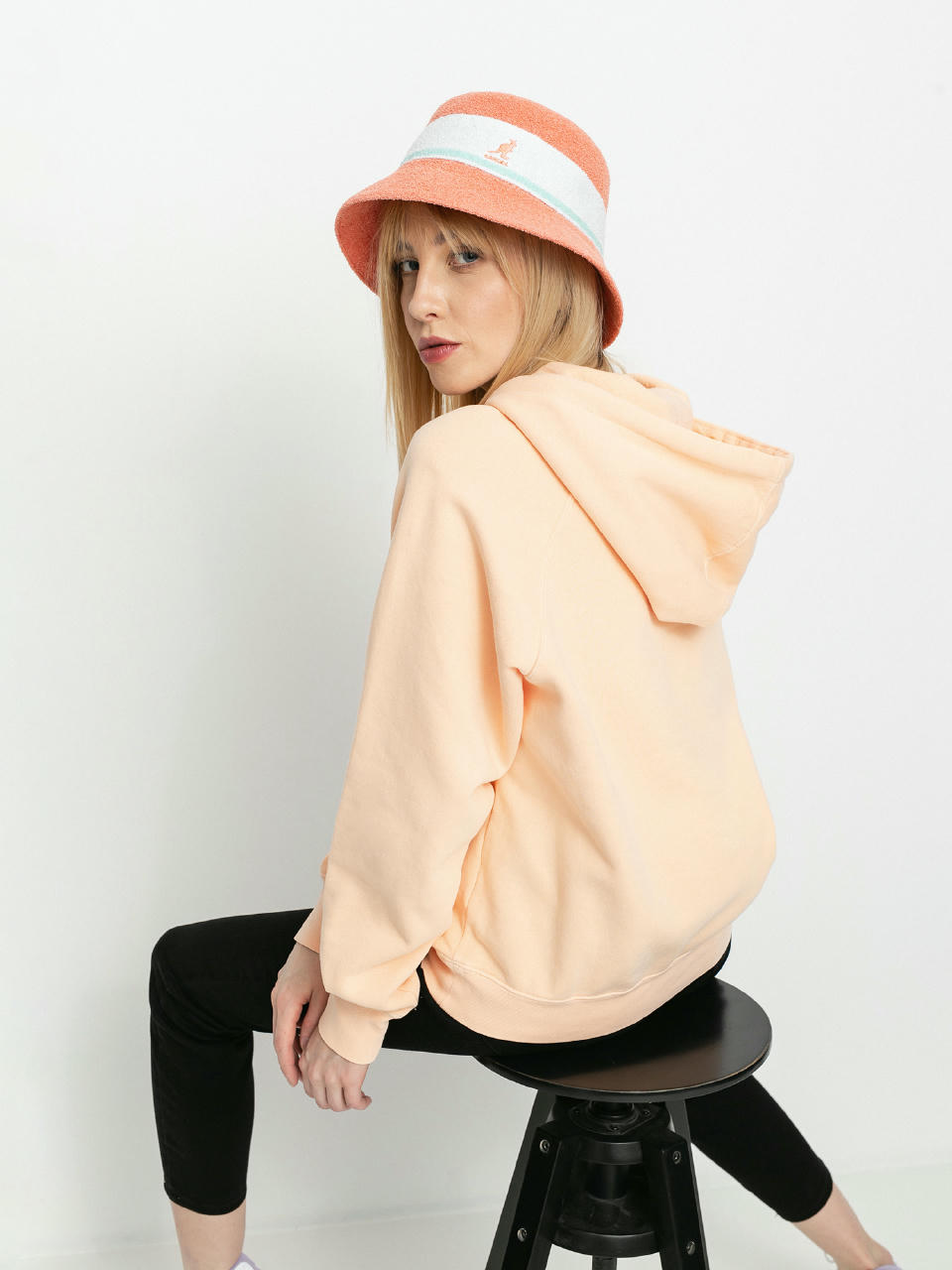 Billabong Catching Waves HD Hoodie Wmn (tropcl peach)