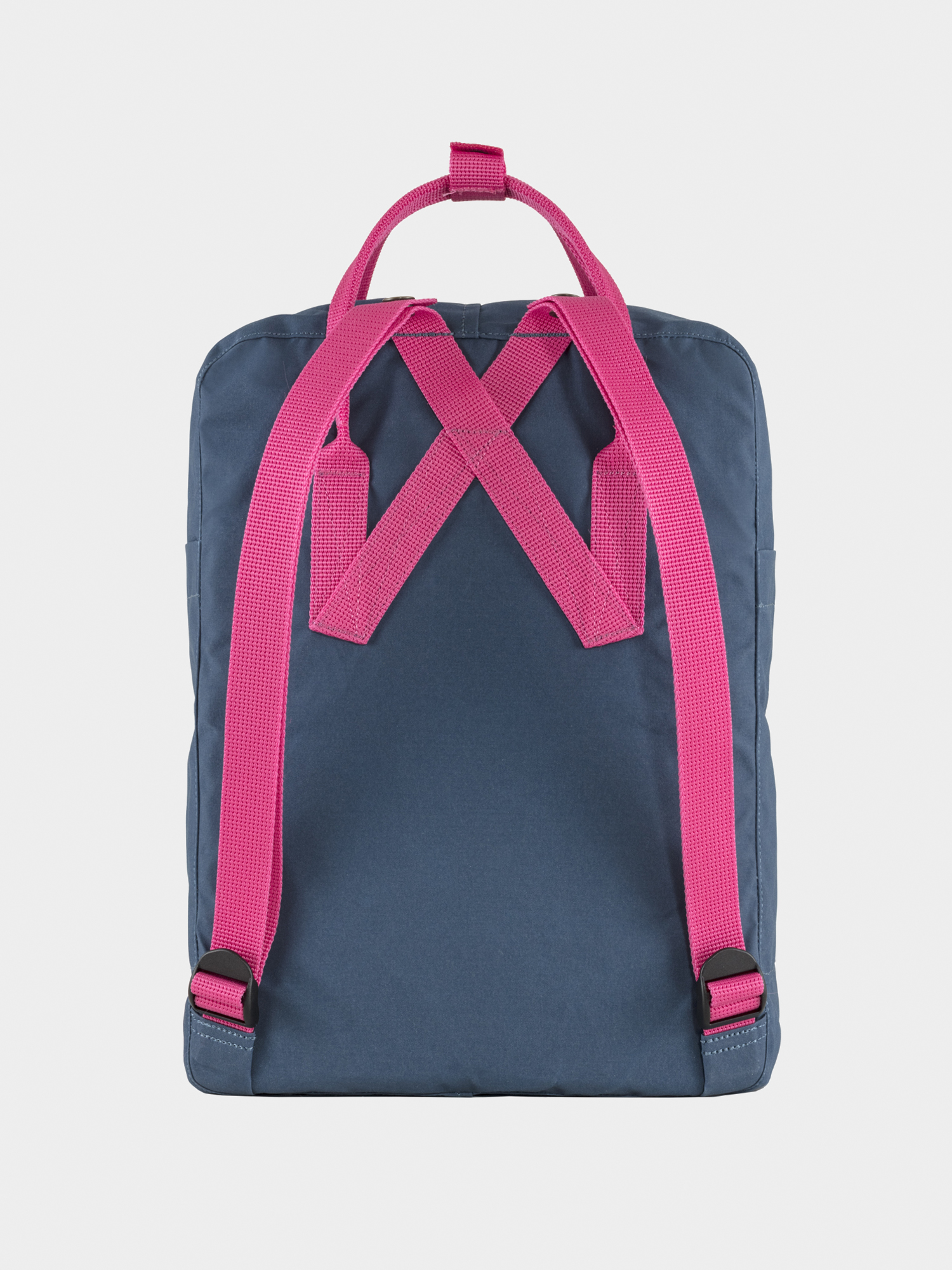 Fjallraven Kanken Backpack (royal blue flamingo pink)