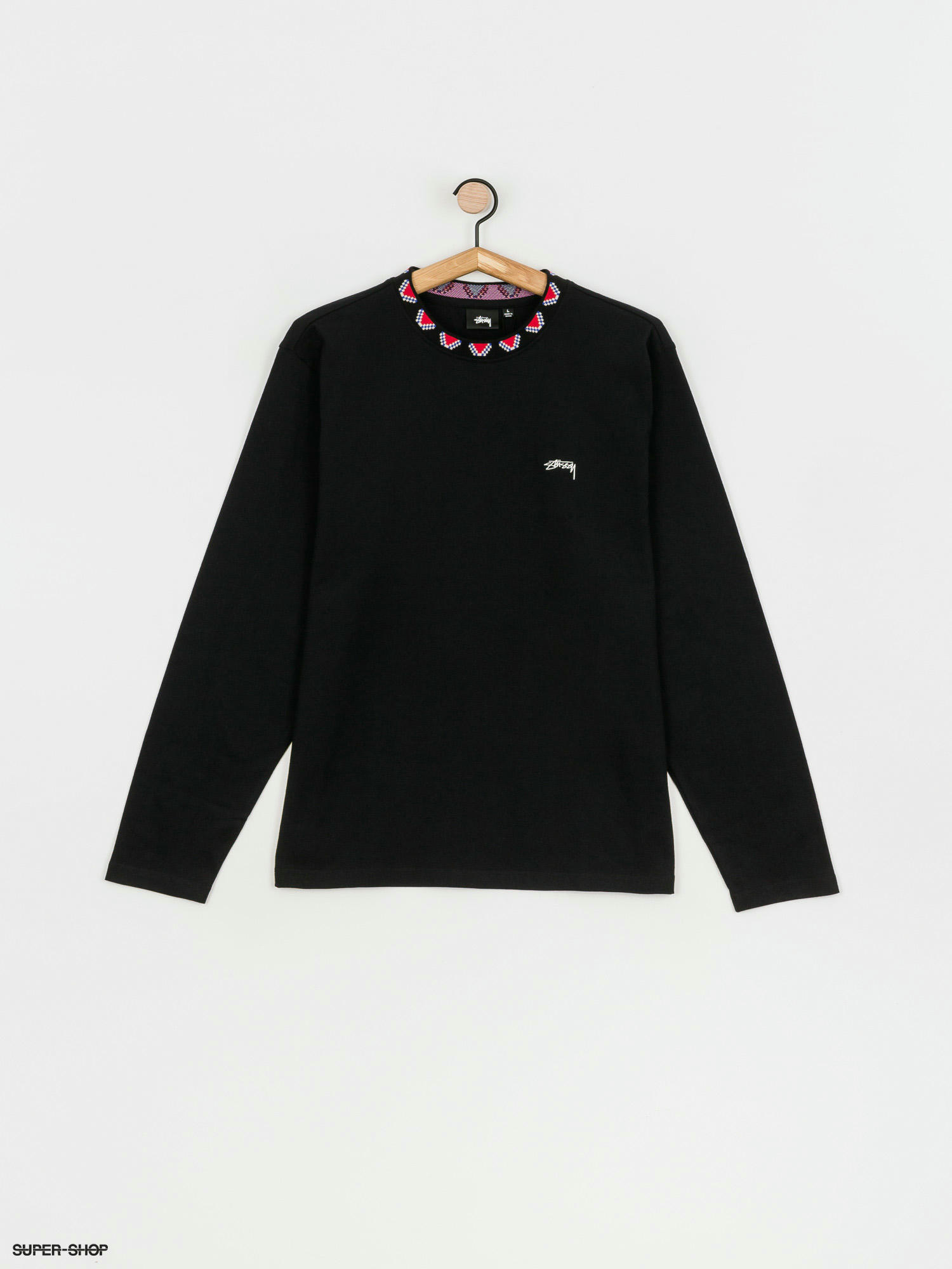 Stussy Geometric Longsleeve (black)