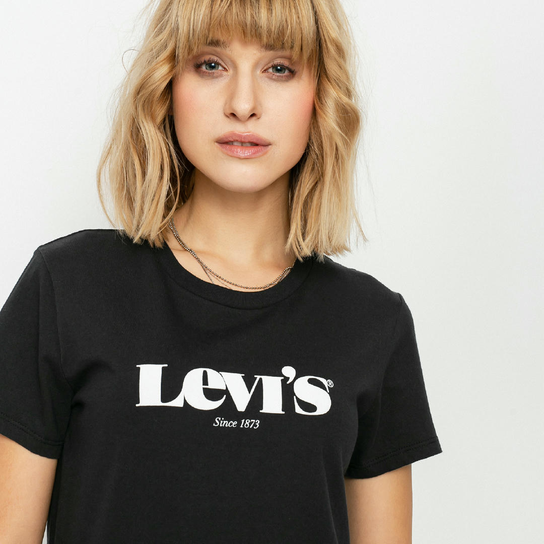 Levi's® The Perfect T-shirt Wmn (caviar)