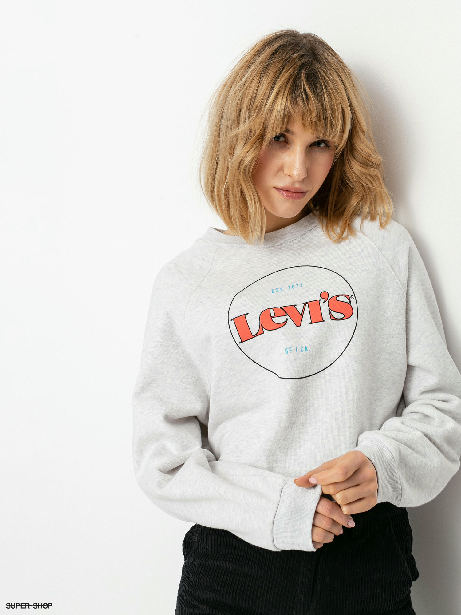 levis raglan sweatshirt