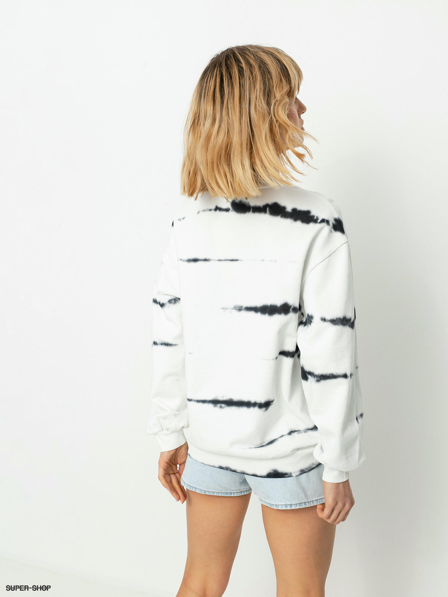 levis tie dye stripe sweatshirt