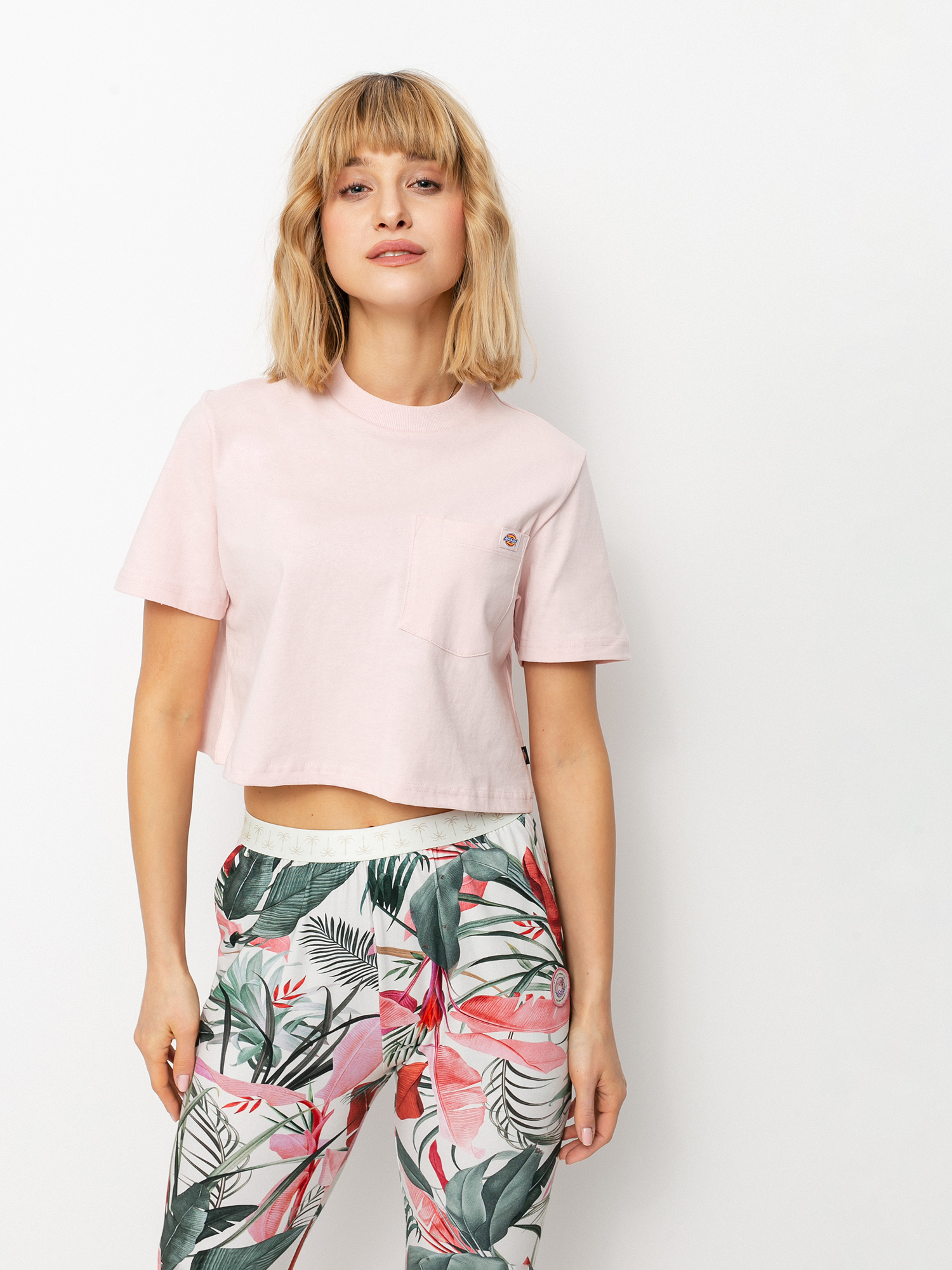 Dickies Porterdale Crop T-shirt Wmn (light pink)