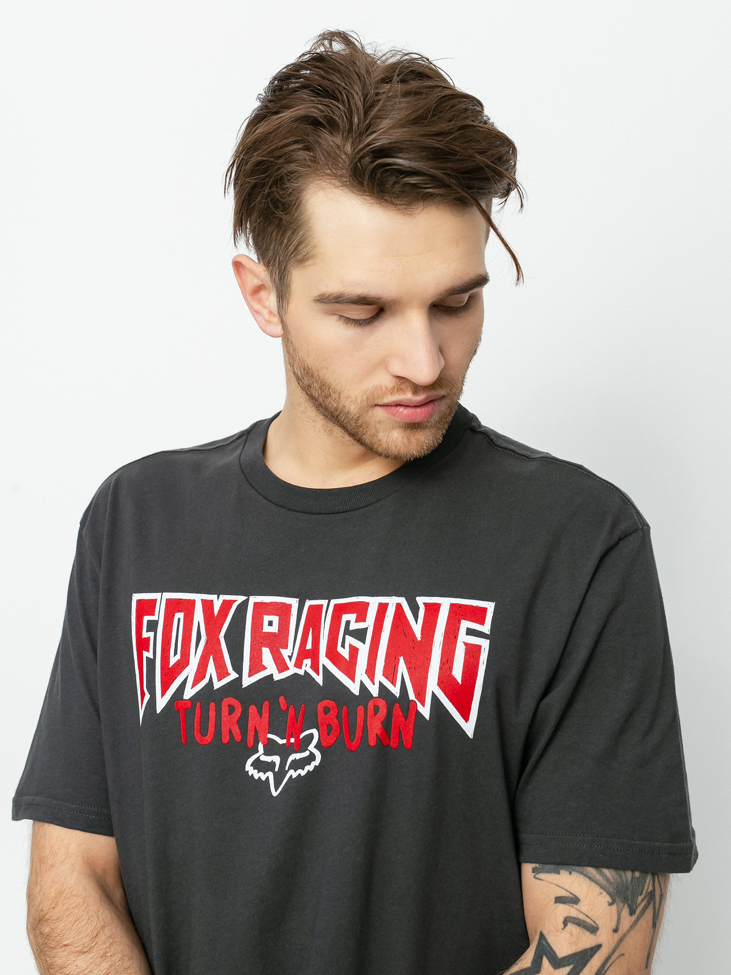 Fox Roadie Premium T-shirt (blk vin)