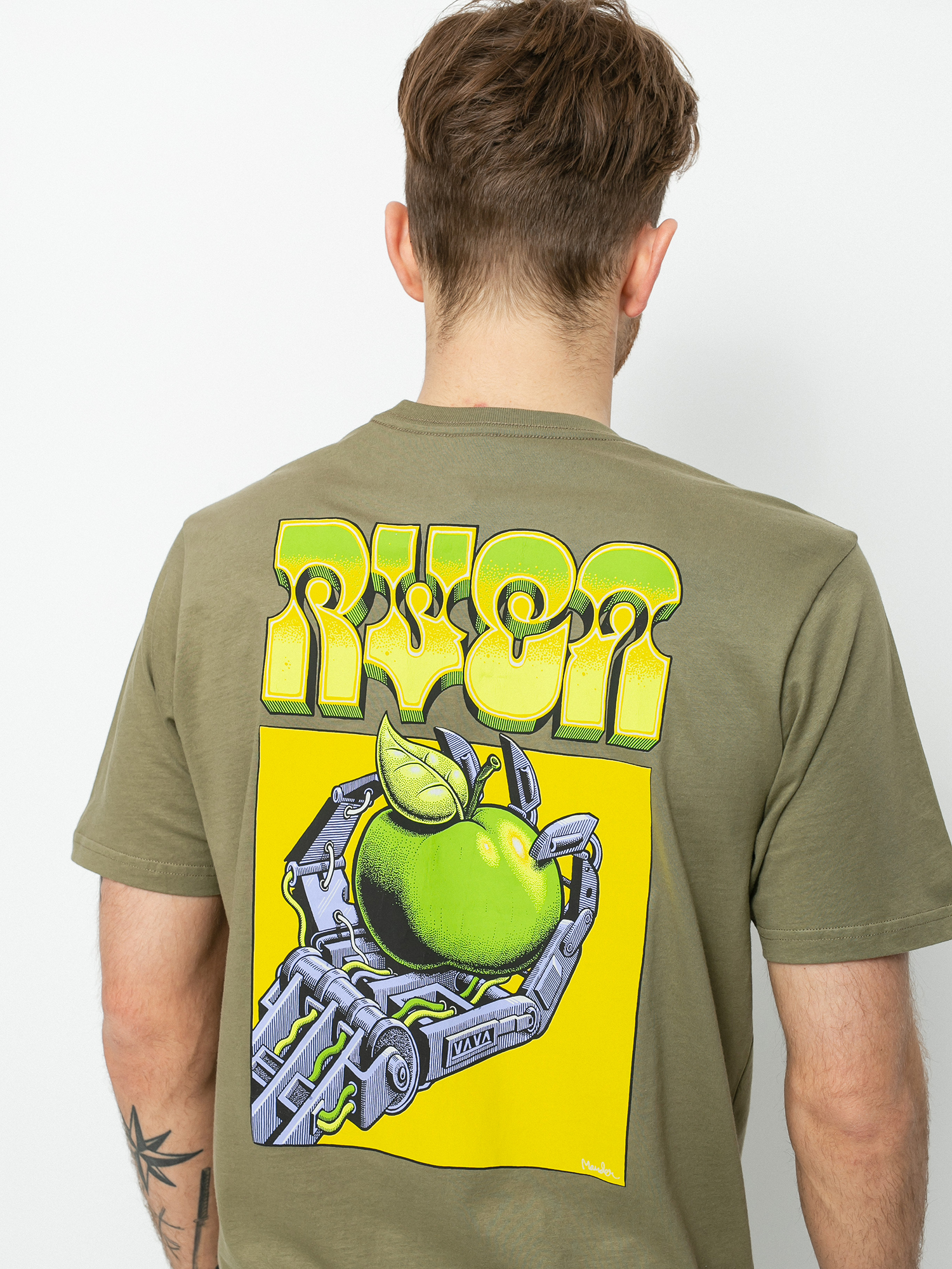 RVCA Applerobot T-shirt (cactus)