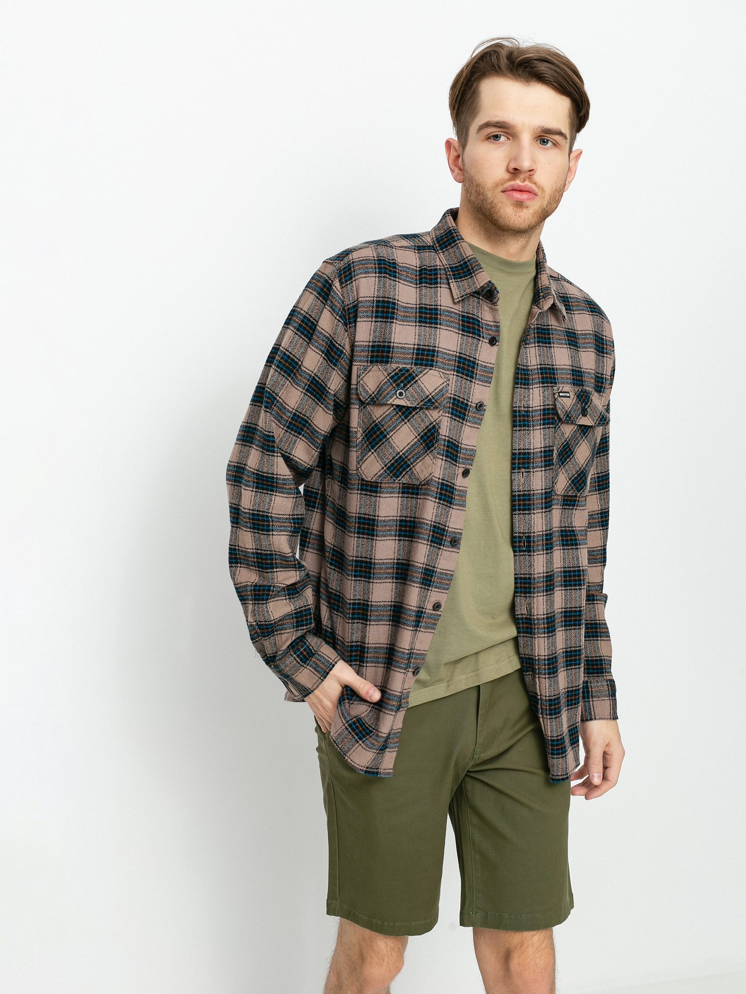 brixton flannel jacket