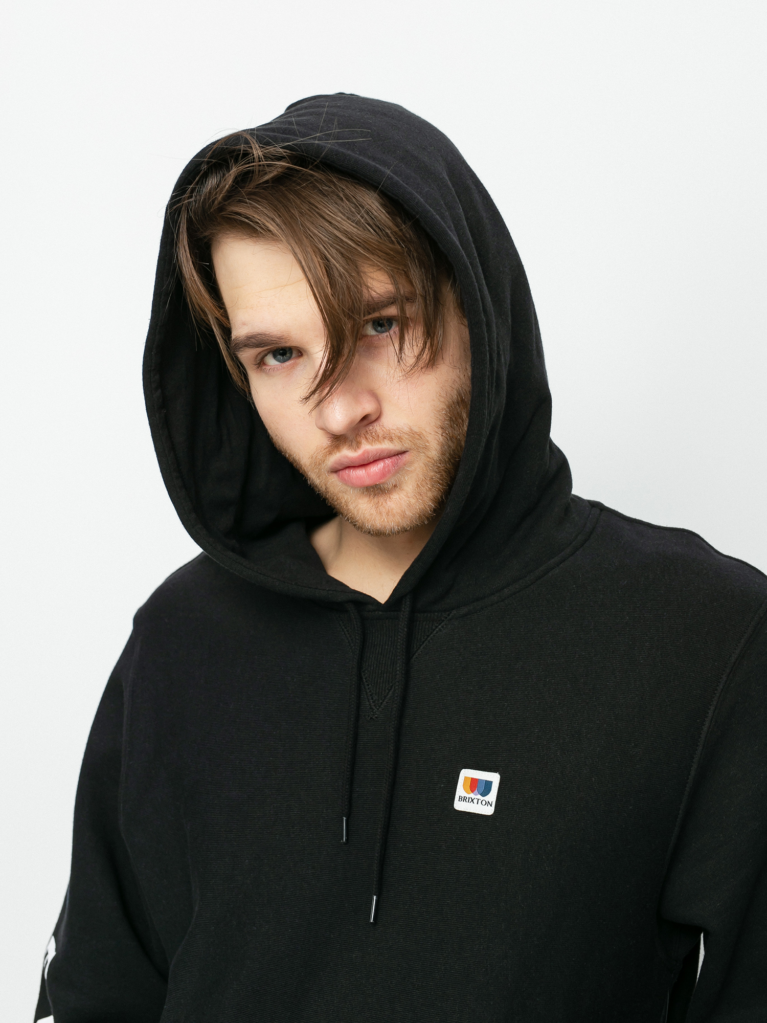 Brixton Stem X HD Hoodie (black)