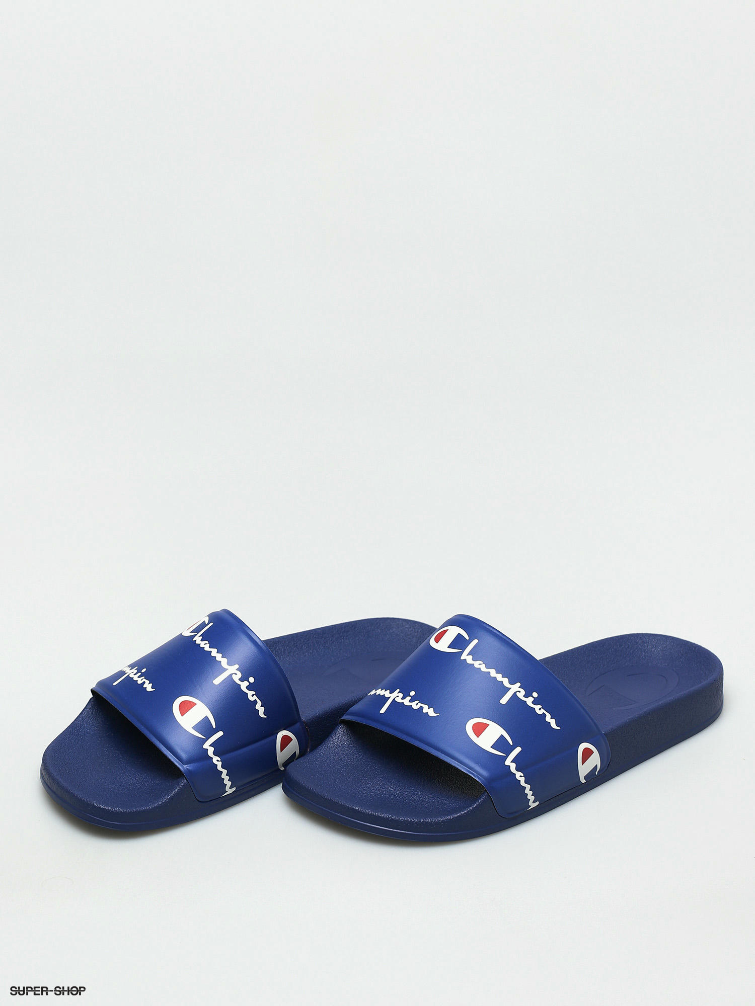 Champion white hot sale flip flops