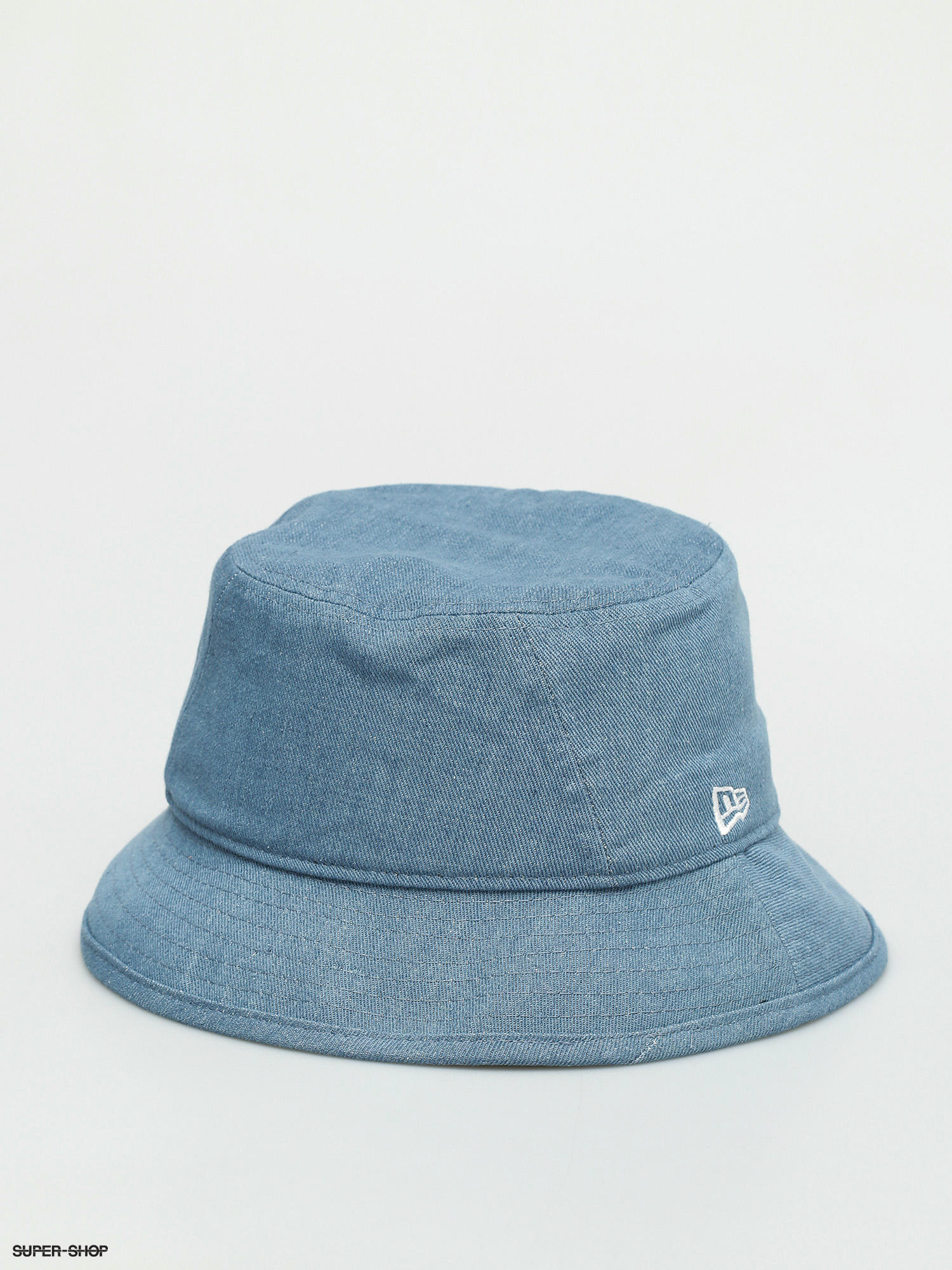 new era denim bucket hat