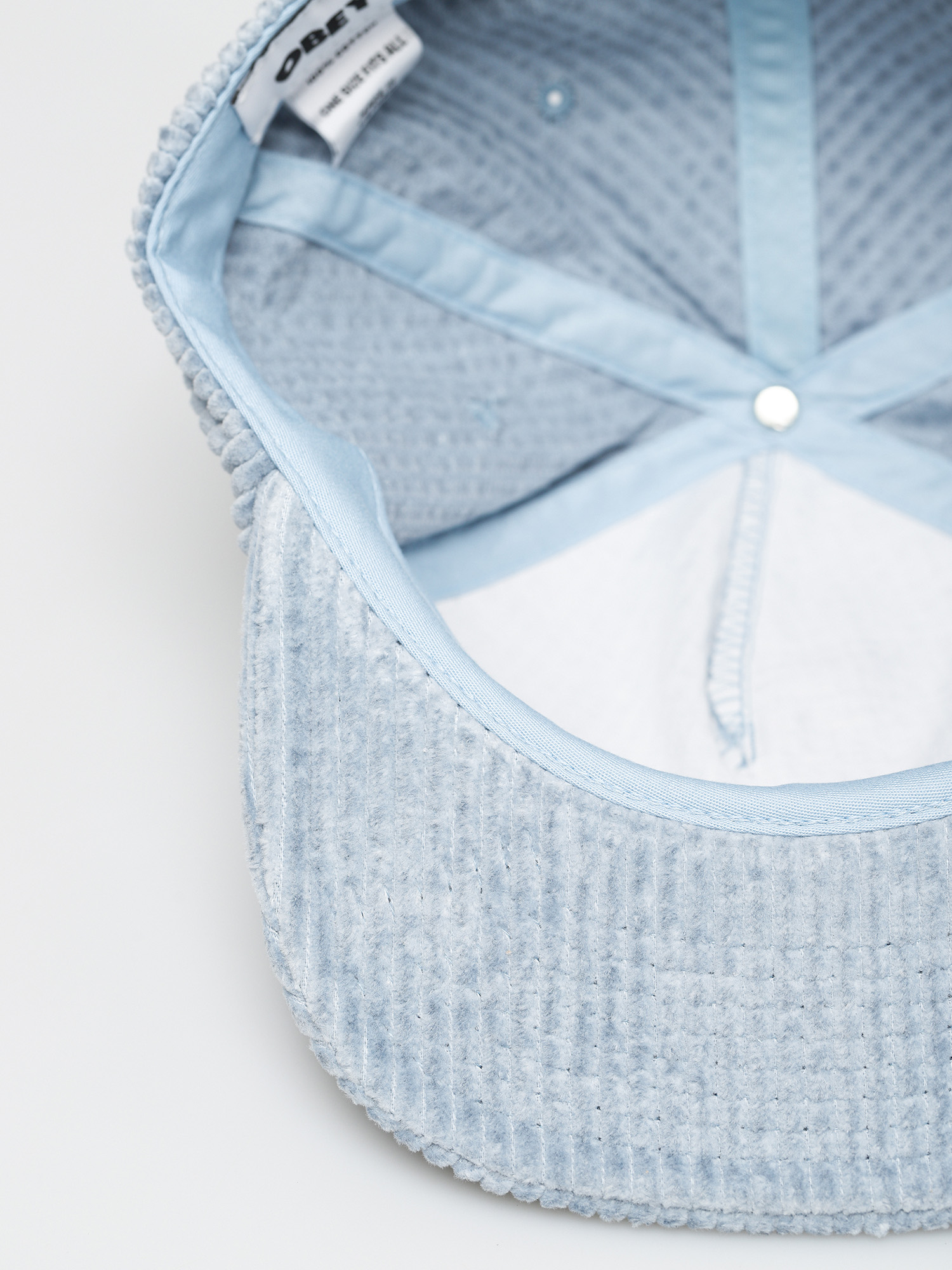 OBEY Bold Cord ZD Cap (ice blue)