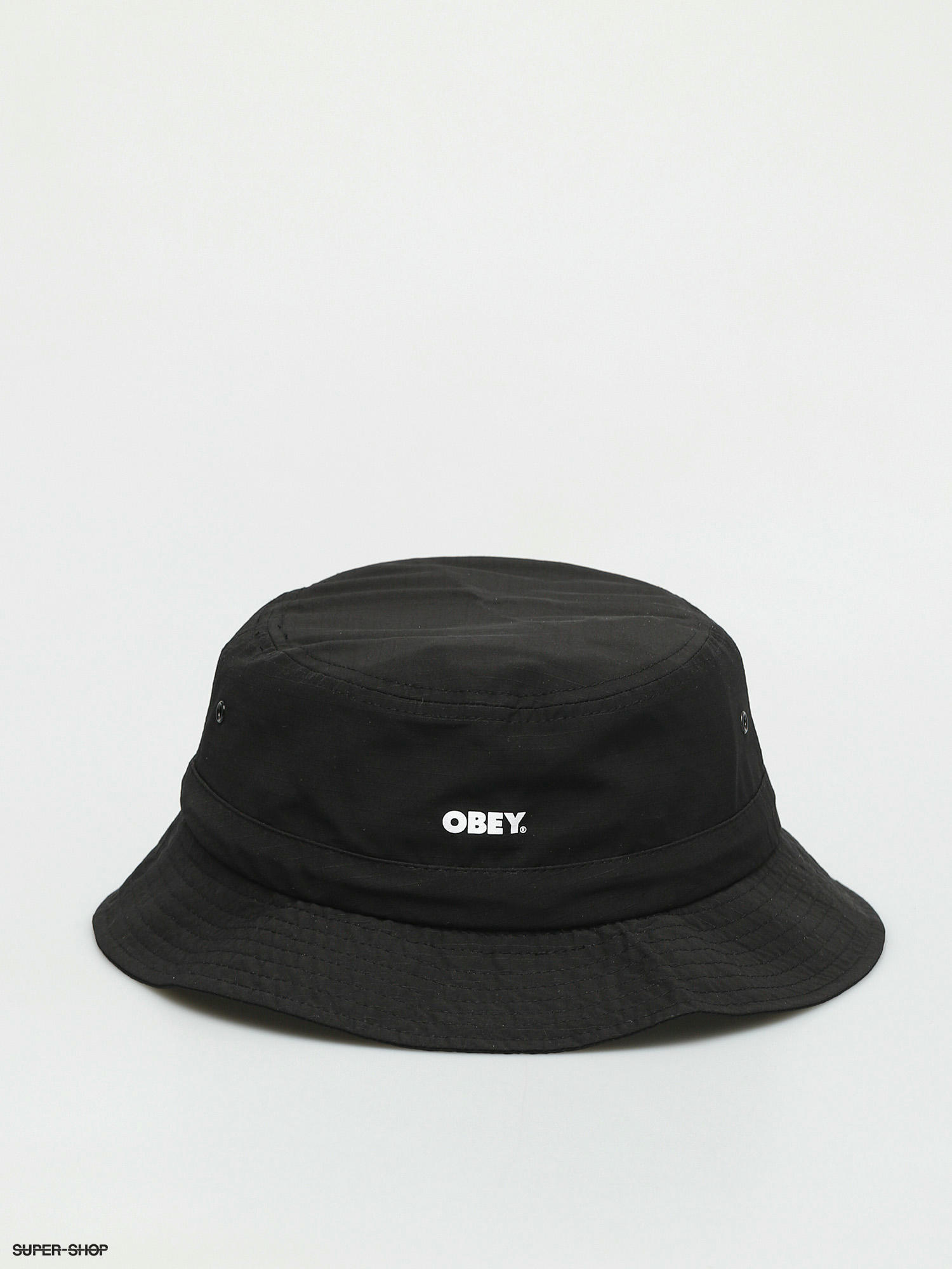 black obey bucket hat